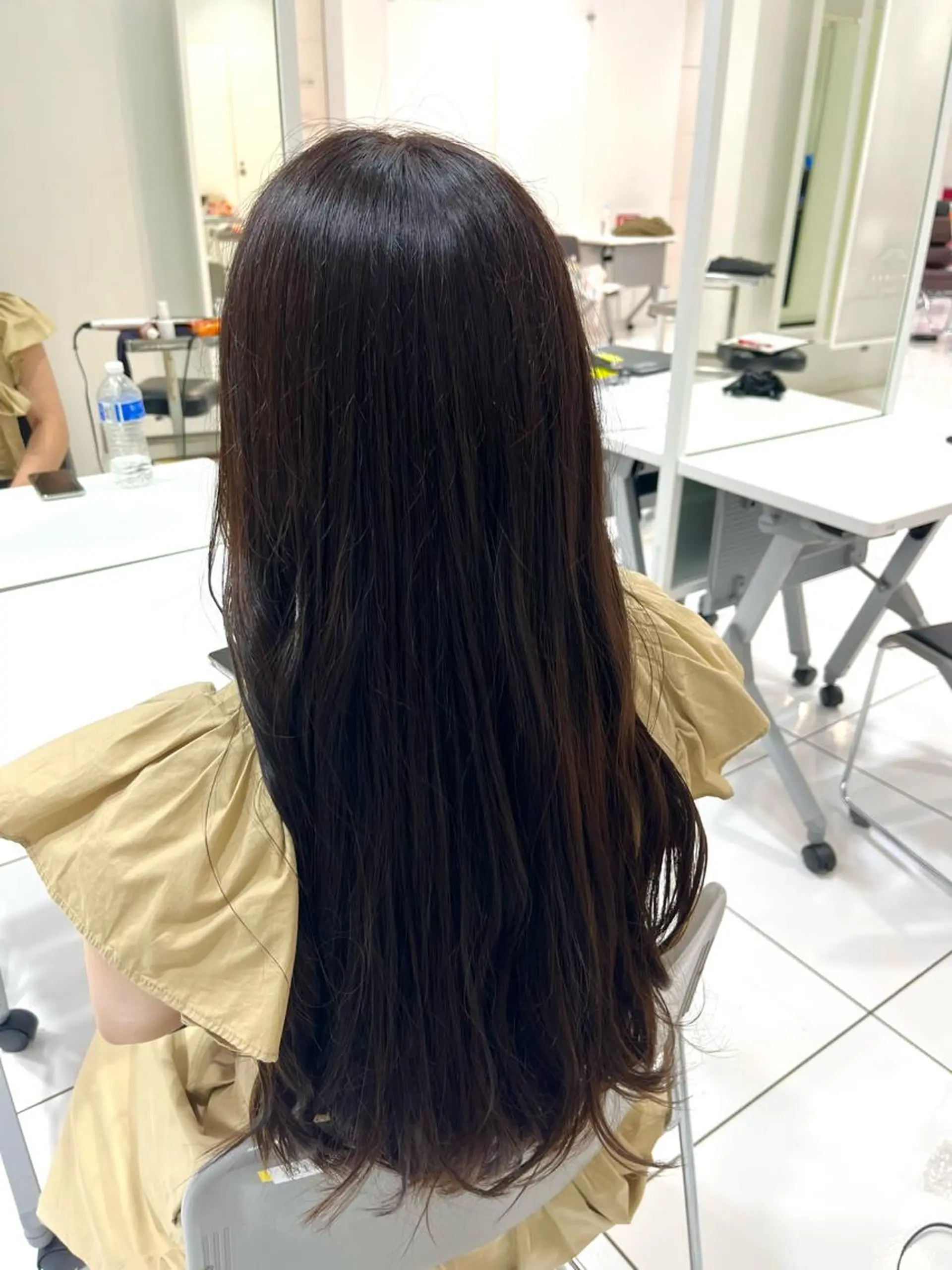 ロング カラー ウルフ/顔まわり ♡めいのヘアスタイル