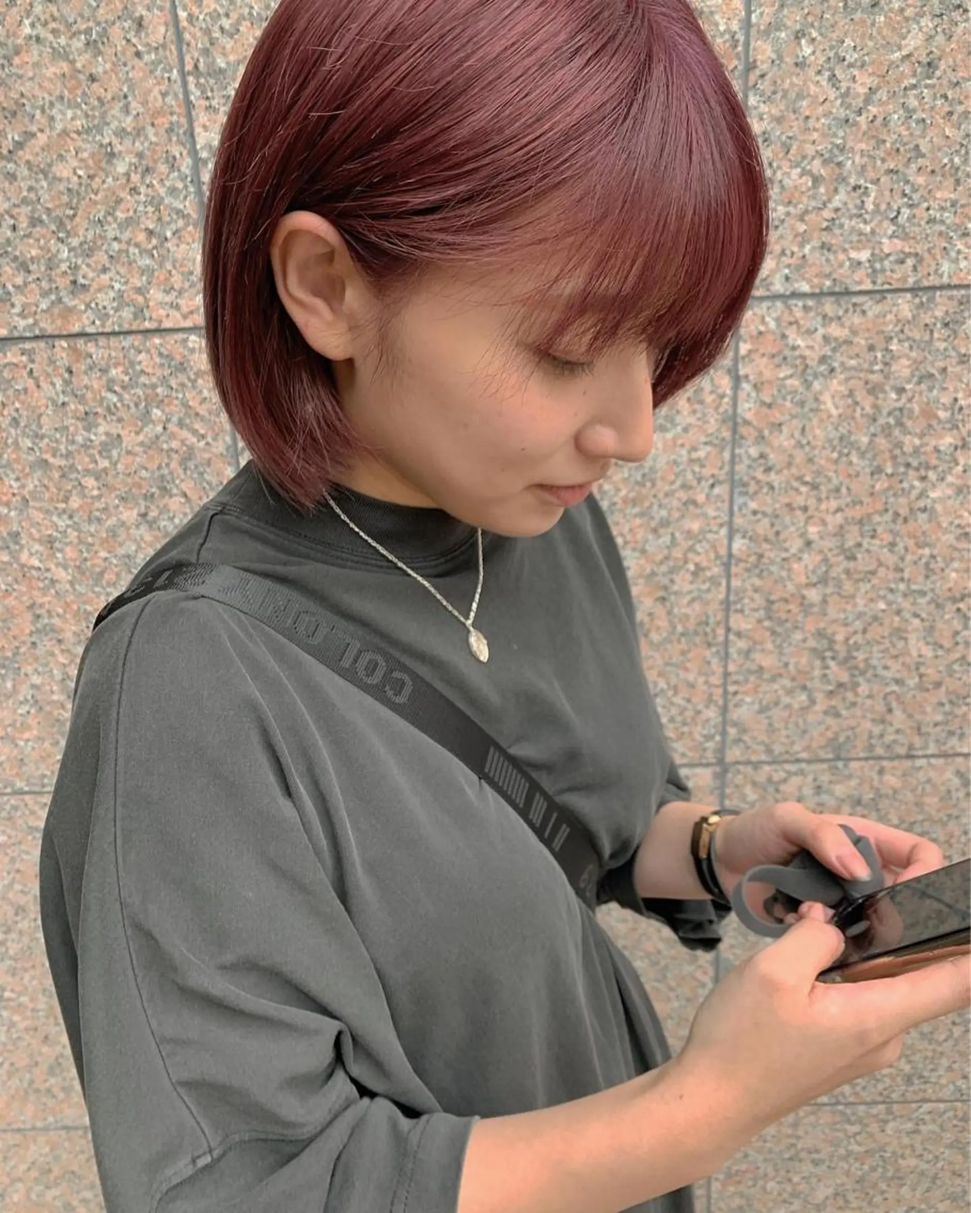 ショート 菅原リキヤ くびれレイヤーヘアのヘアスタイル