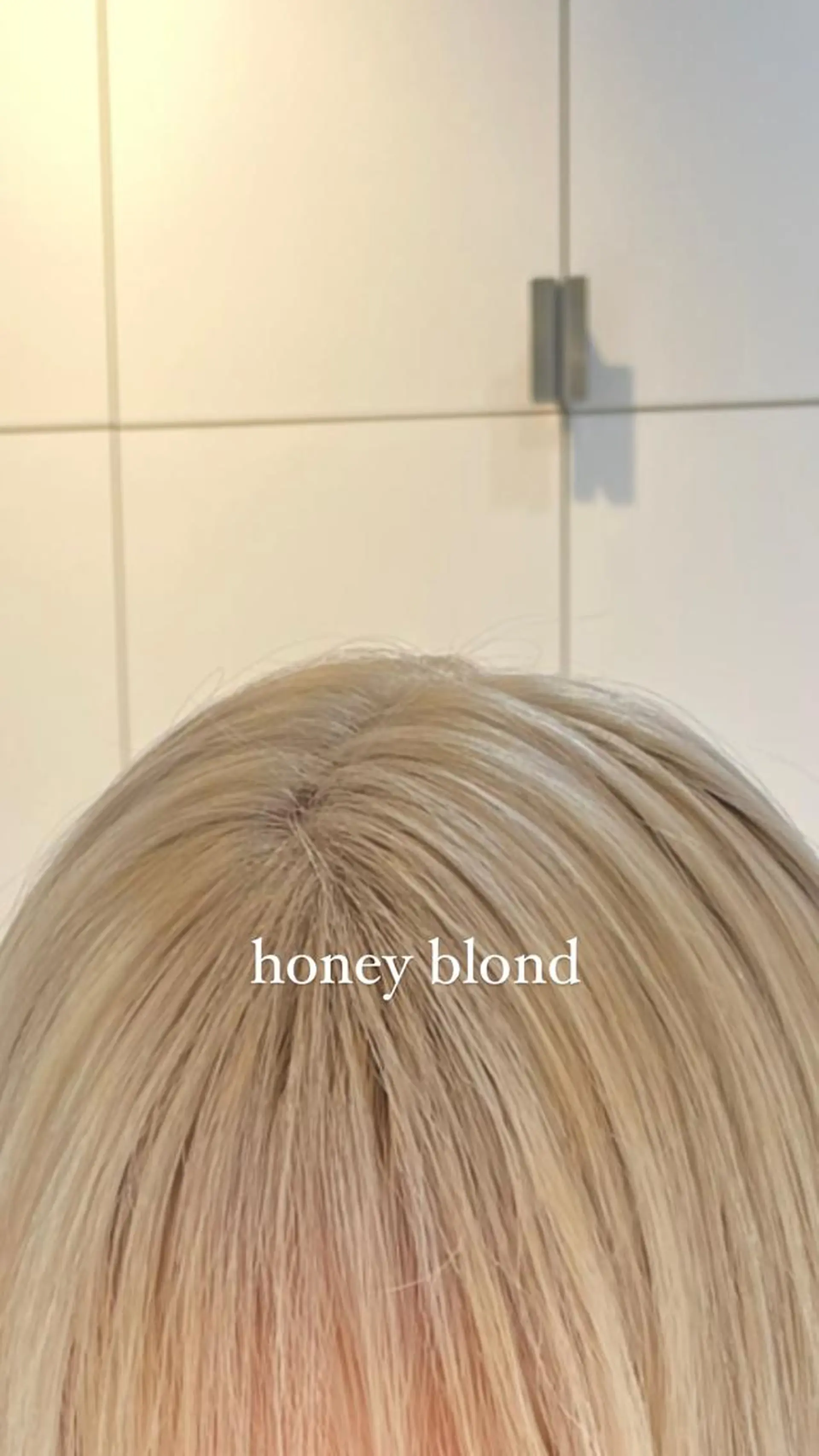 ミディアム カラー ヘアアレンジ ブリーチ ヘアカラー トリートメント ヘアセット 🫧柔色/トレンド カラー/川辺晴加のヘアスタイル