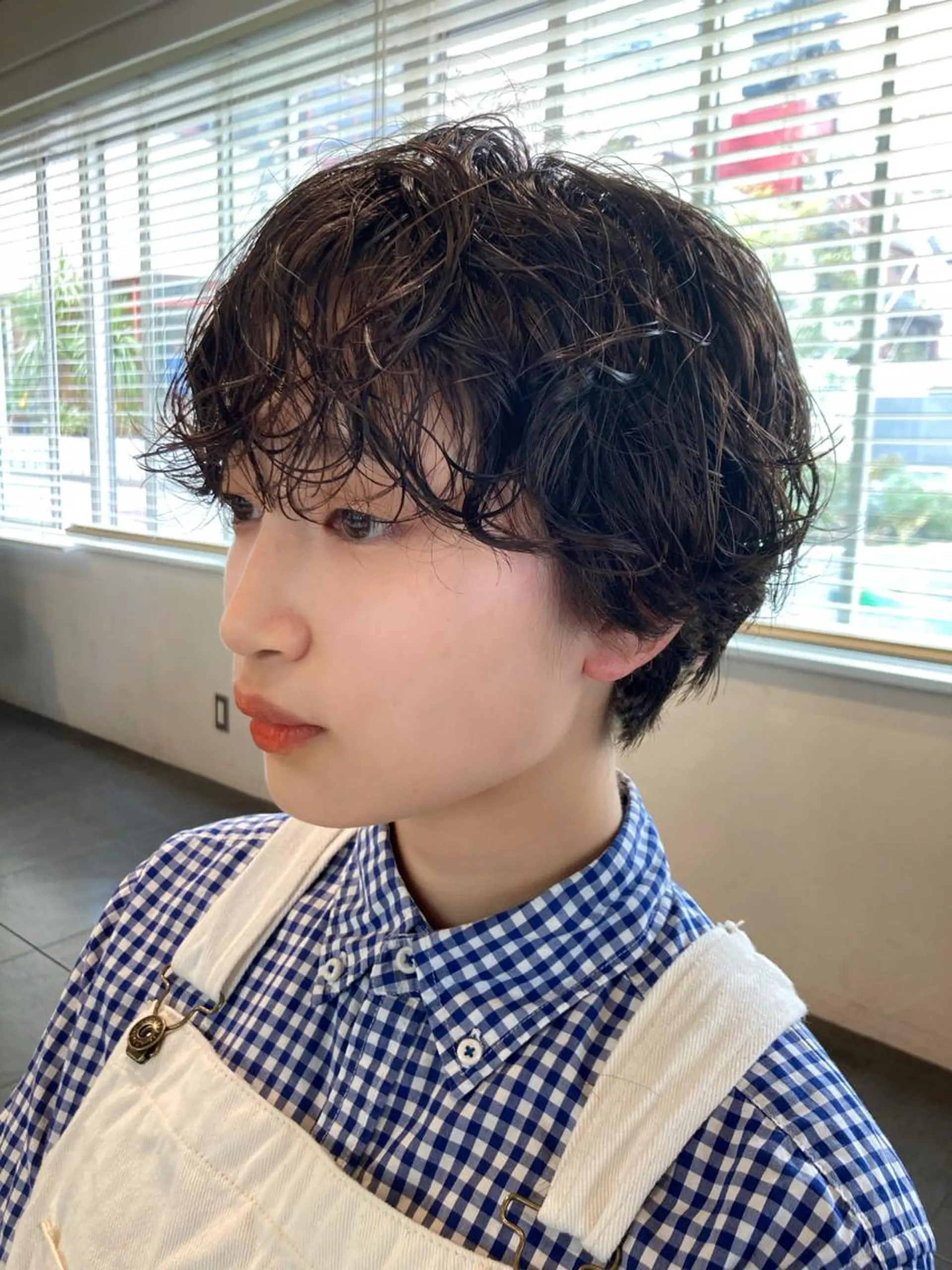 ショート パーマ 🛑柔らか透明感 カラー🛑大谷のヘアスタイル
