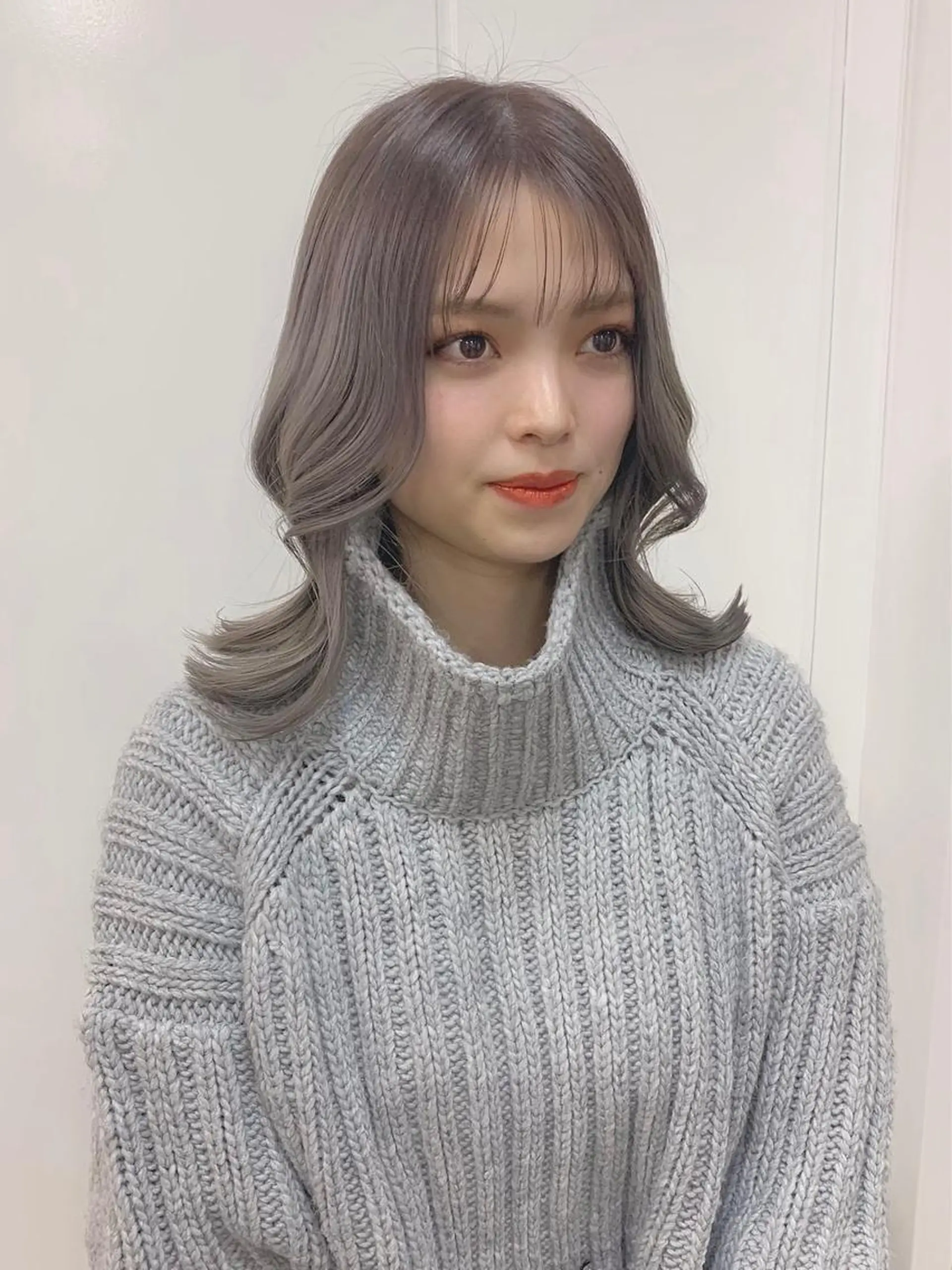ミディアム カラー ヘアアレンジ 柔らか垢抜けｶﾗｰと ｶｯﾄ🫧ASUKAのヘアスタイル