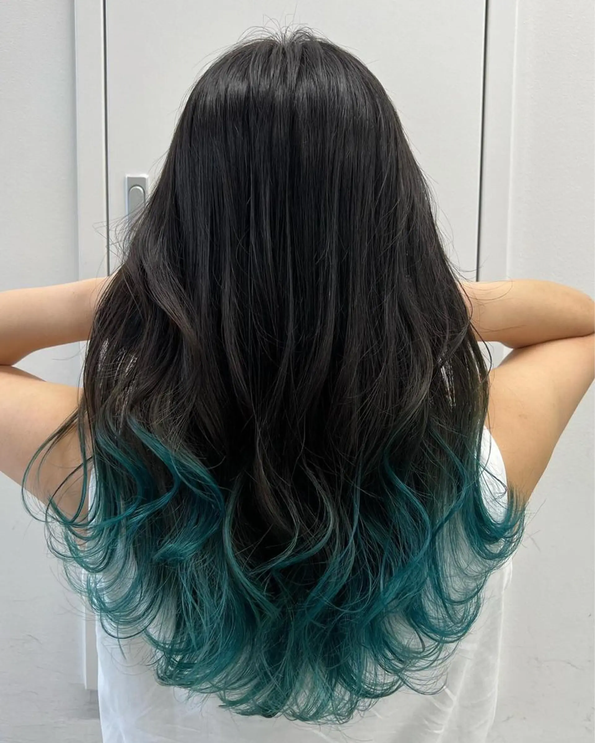 カラー ブルーカラー カット ヘアカラー トリートメント 【公式】amble luxe池袋東口🩷のヘアスタイル