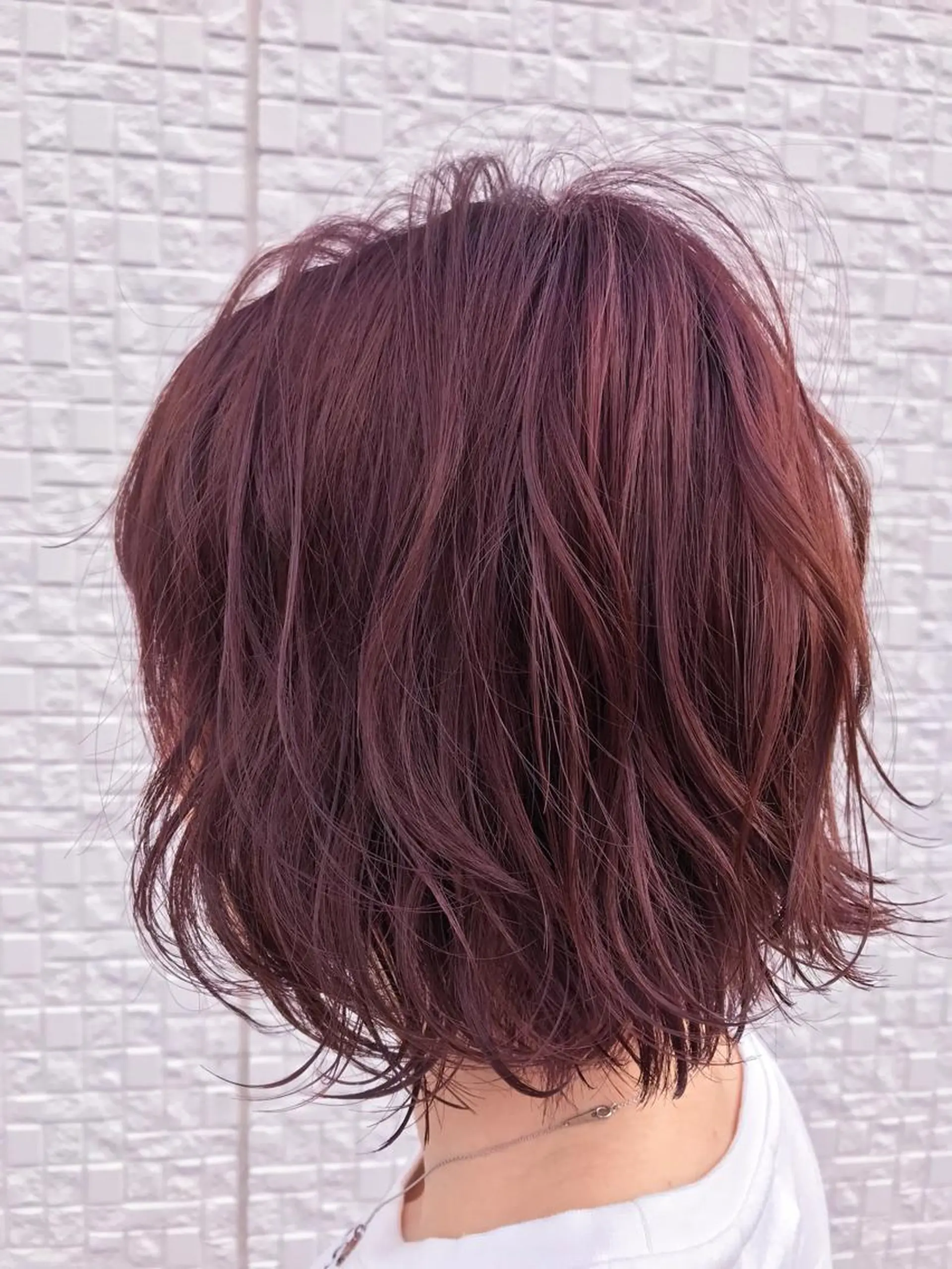 ショート カラー 藤井 健のヘアスタイル