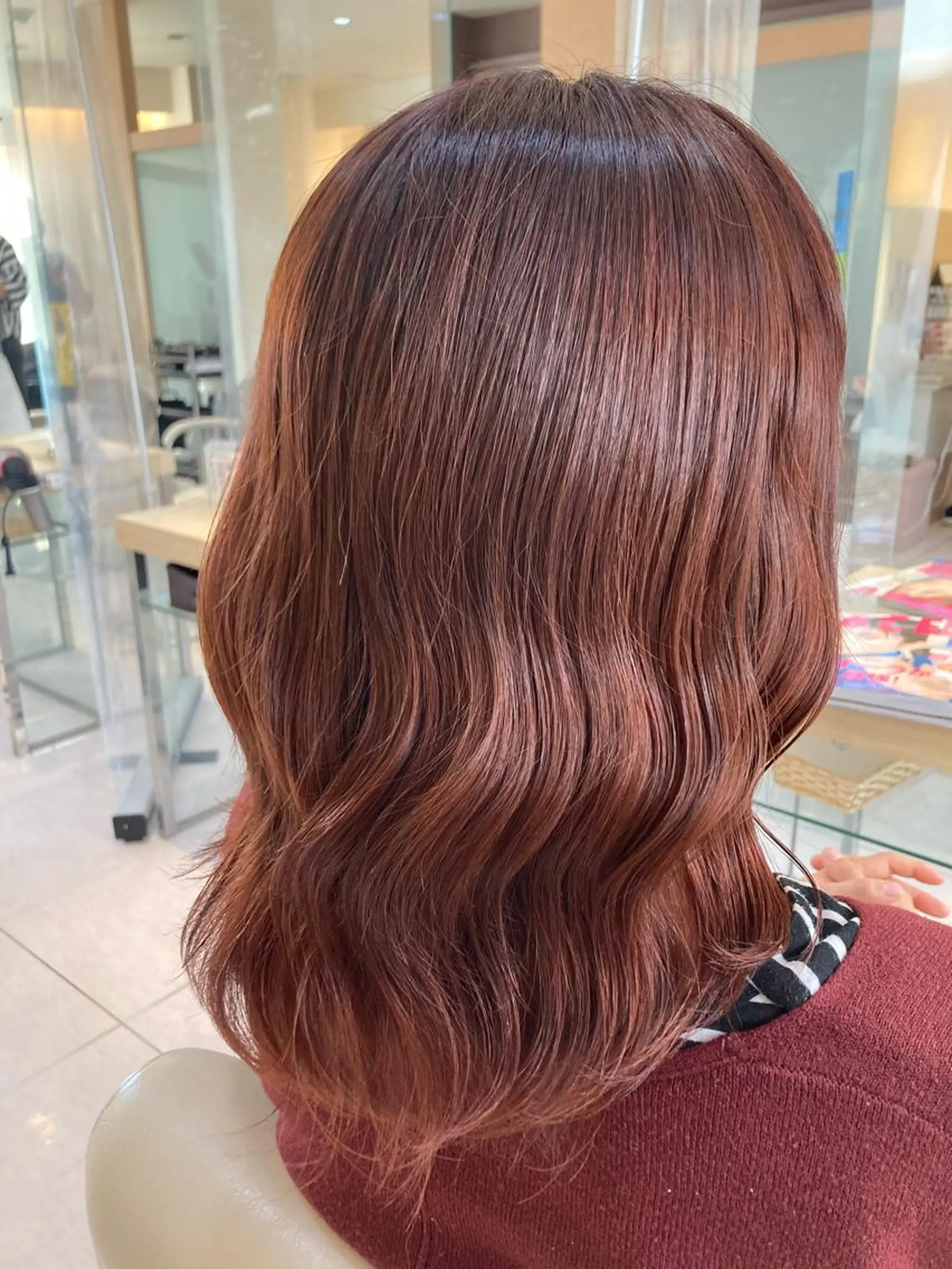 ミディアム カラー 後藤 瑞季のヘアスタイル