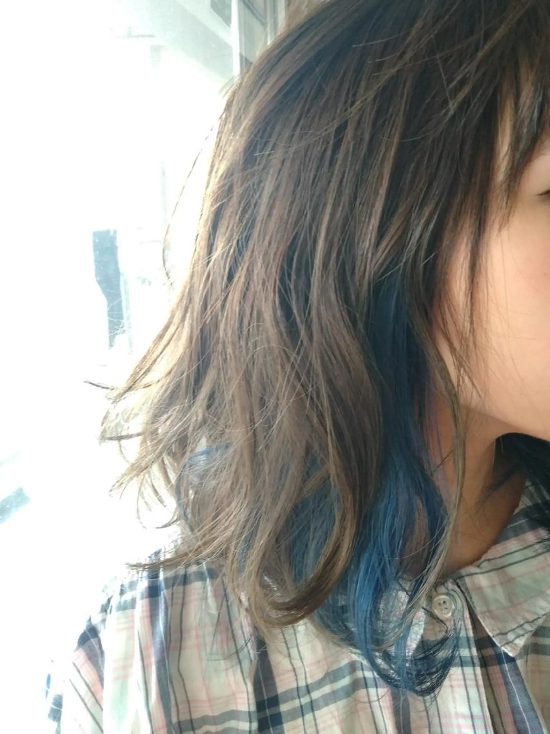 カラー インナーカラー hase _のヘアスタイル
