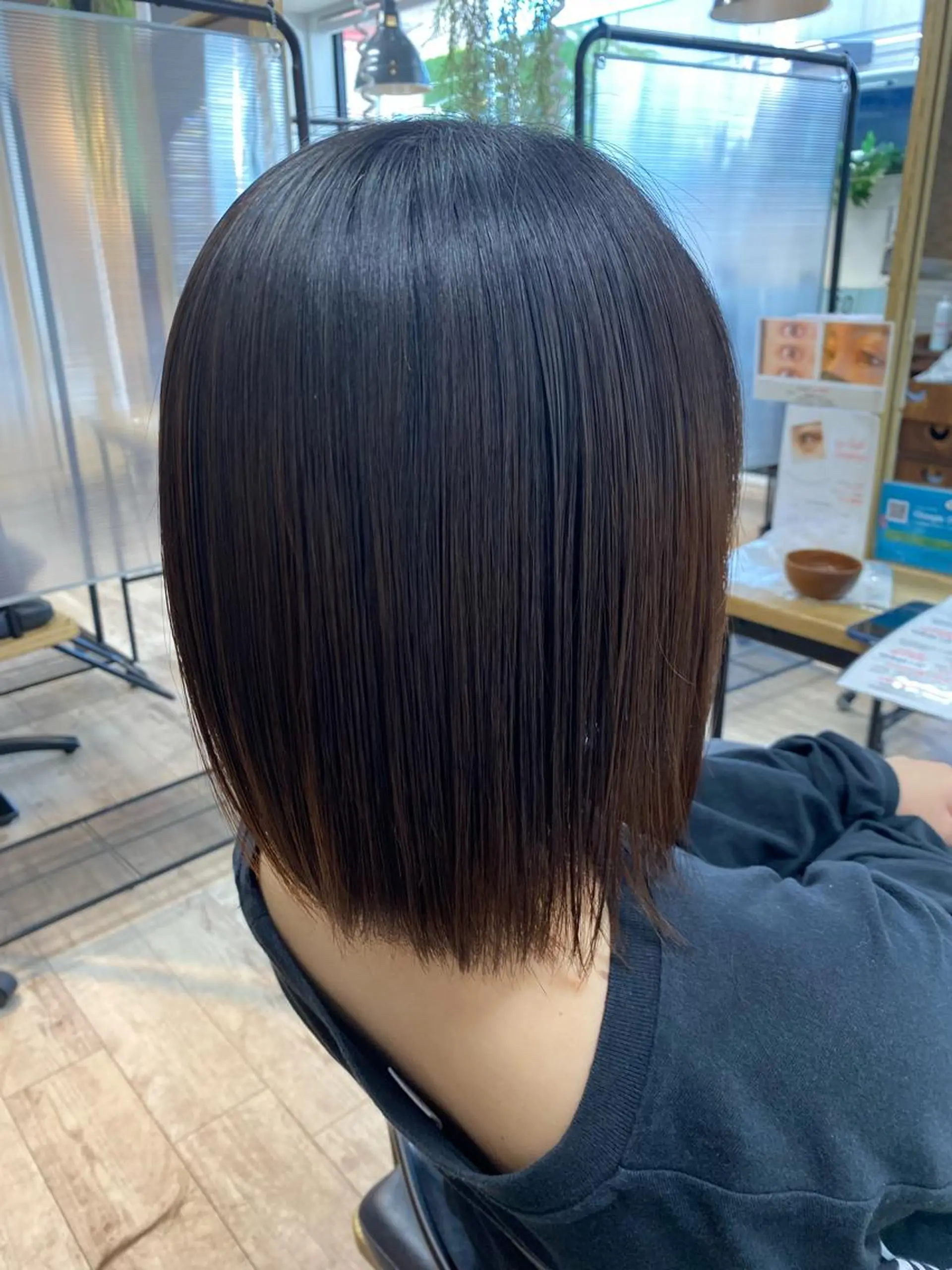 ミディアム 髪質改善 髪質改善カラーゆうひのヘアスタイル