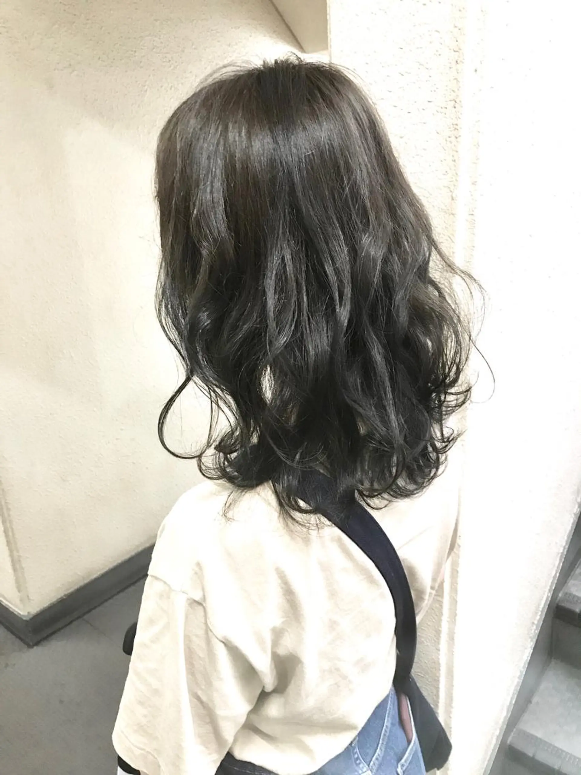 ミディアム カラー グレージュ カット ヘアカラー トリートメント 💎髪質改善💎 デザイナーshinのヘアスタイル