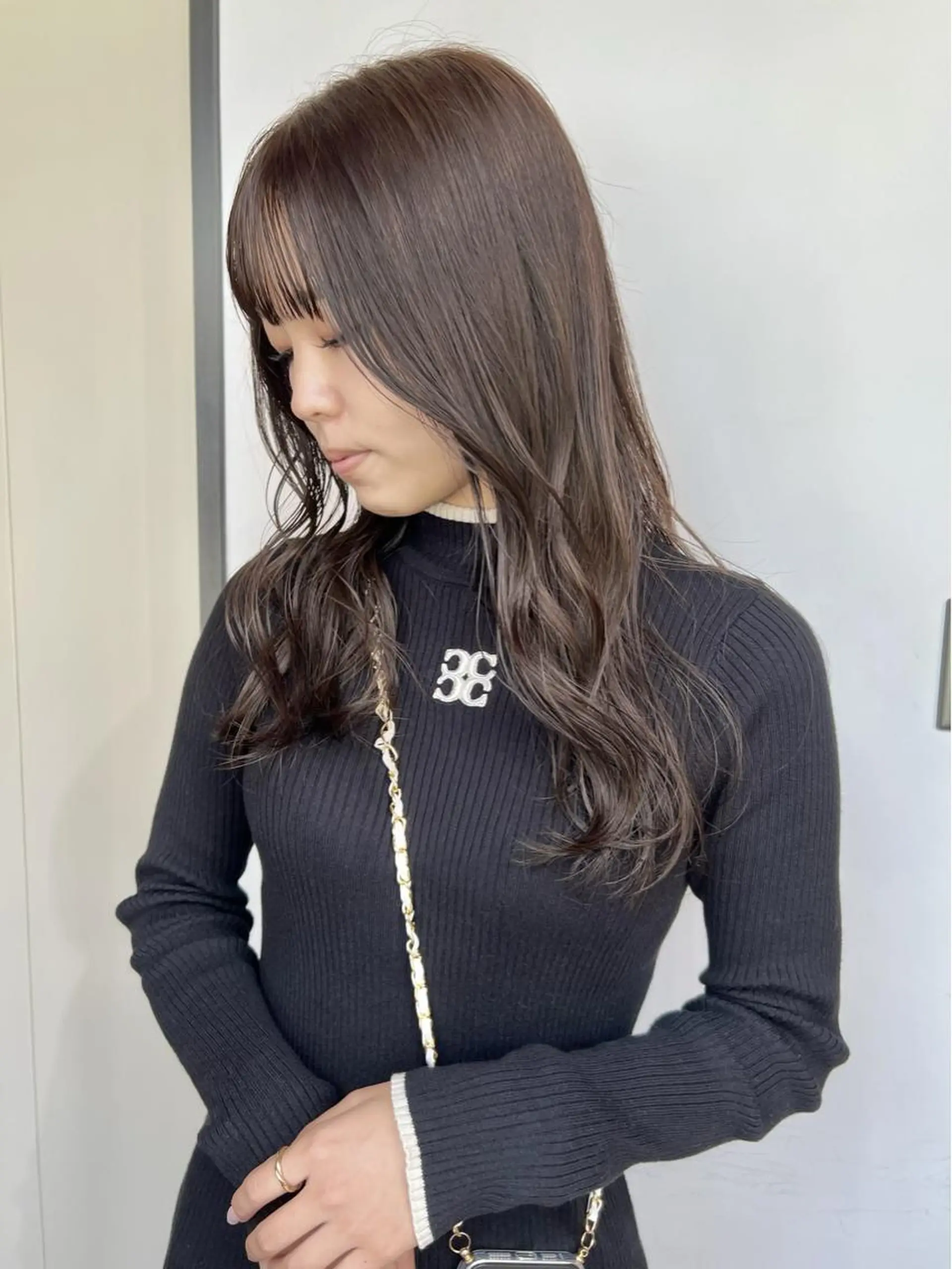 ロング カット ヘアカラー 三輪 恭平のヘアスタイル