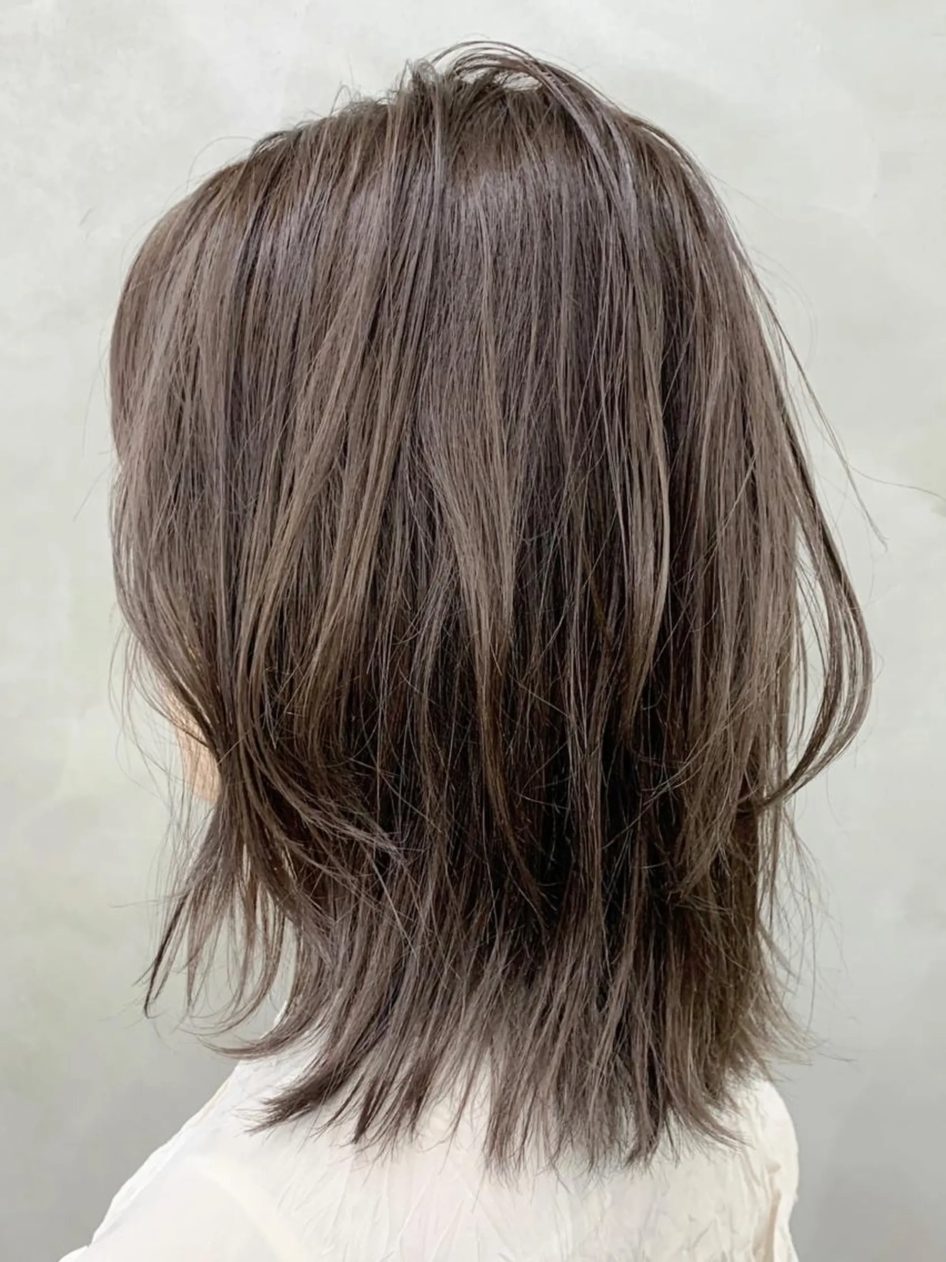 カラー 透明感カラー グレージュ ヘッドスパ (女性限定)🍋モエのヘアスタイル