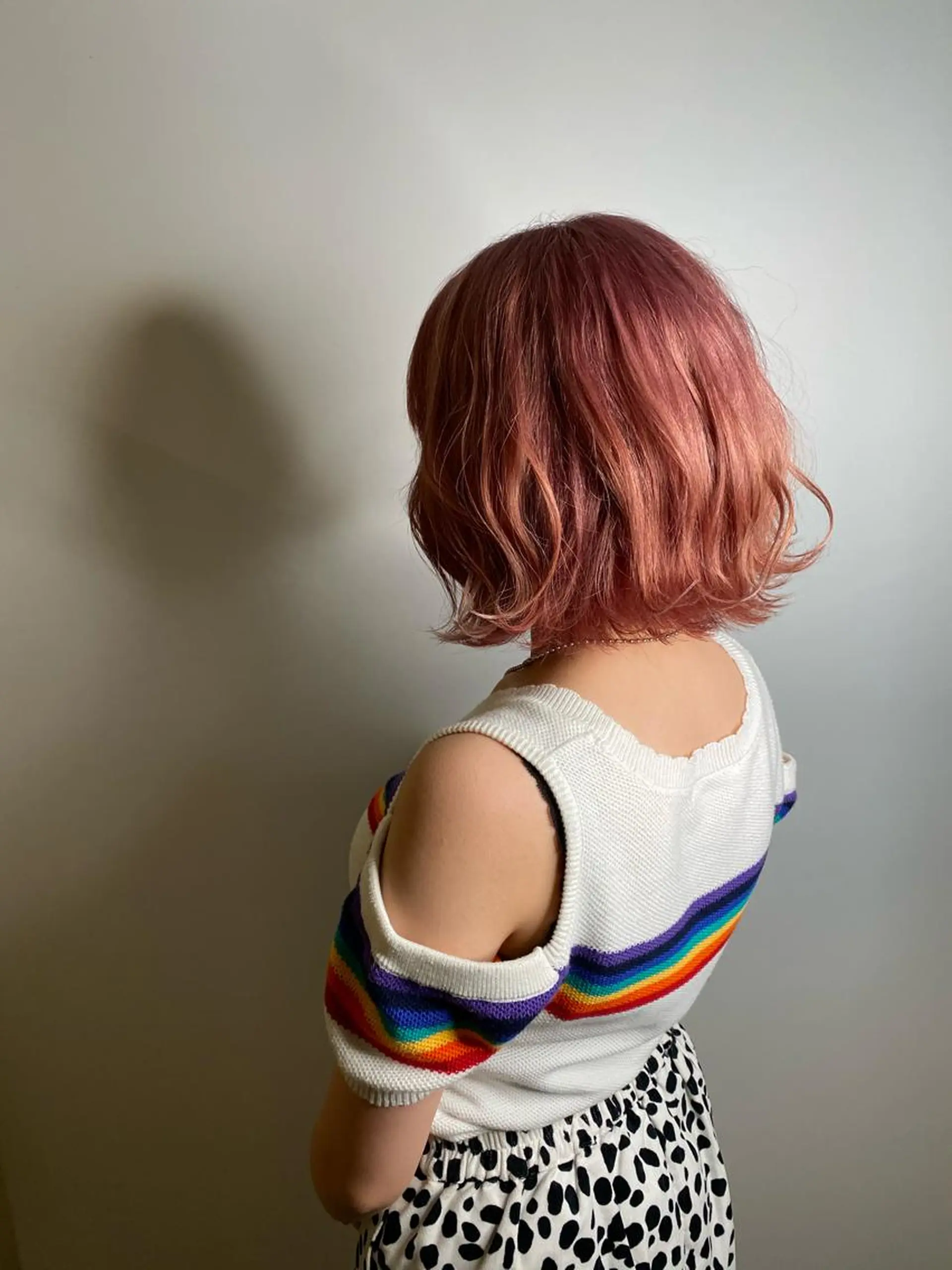 ショート カラー ピンクカラー 髪質改善/美髪矯正/ ハイトーン Kuroのヘアスタイル