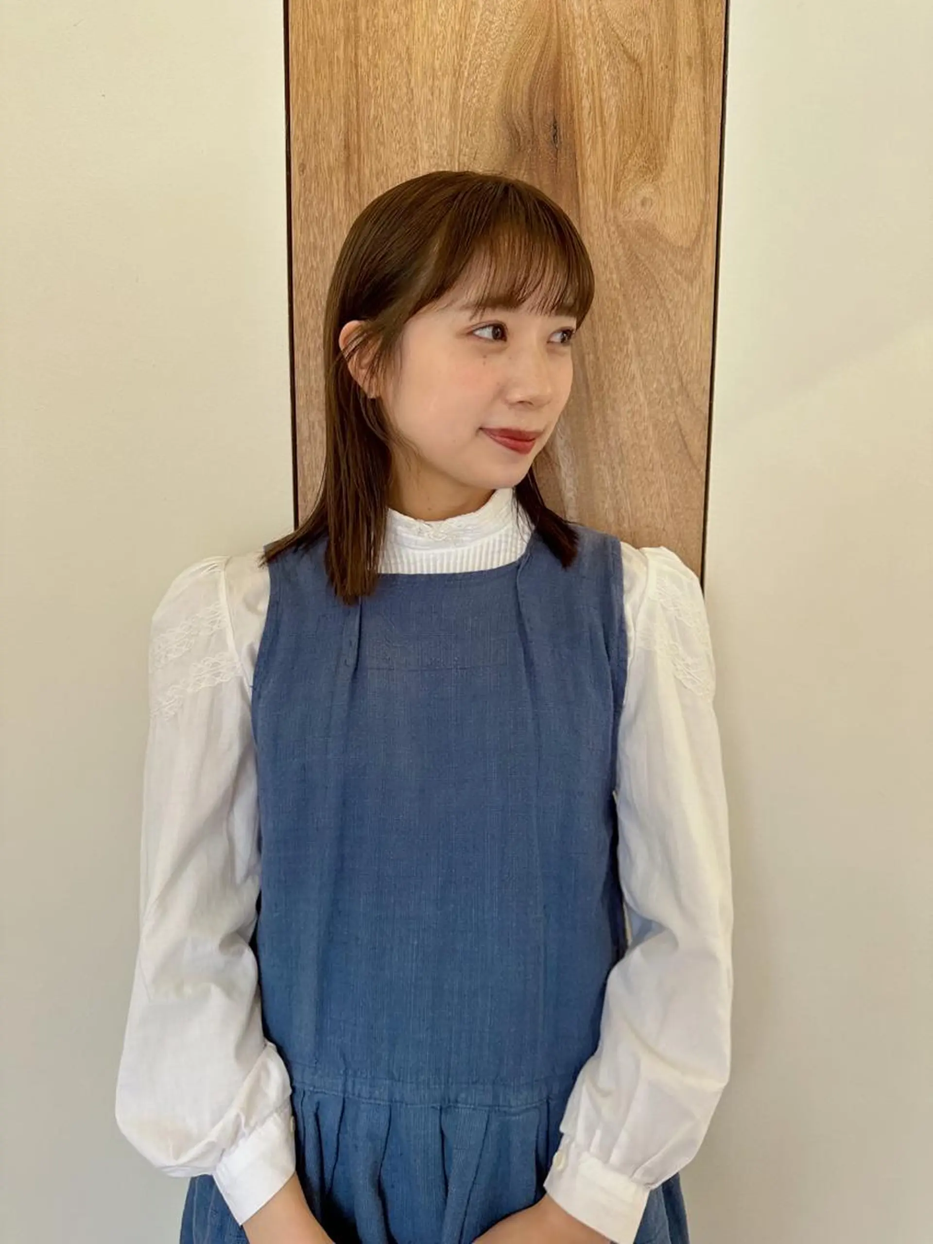 ミディアム カラー ベージュカラー カット ヘアカラー トリートメント yupi🐈‍⬛ レイヤー/パーマのヘアスタイル