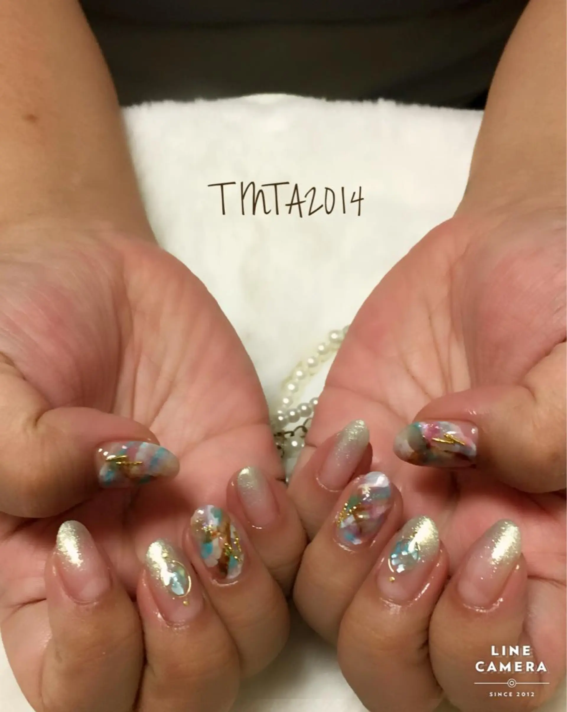 ネイル キラキラネイル ネイルサロン ティンタ所属・馬場 典子のネイルデザイン
