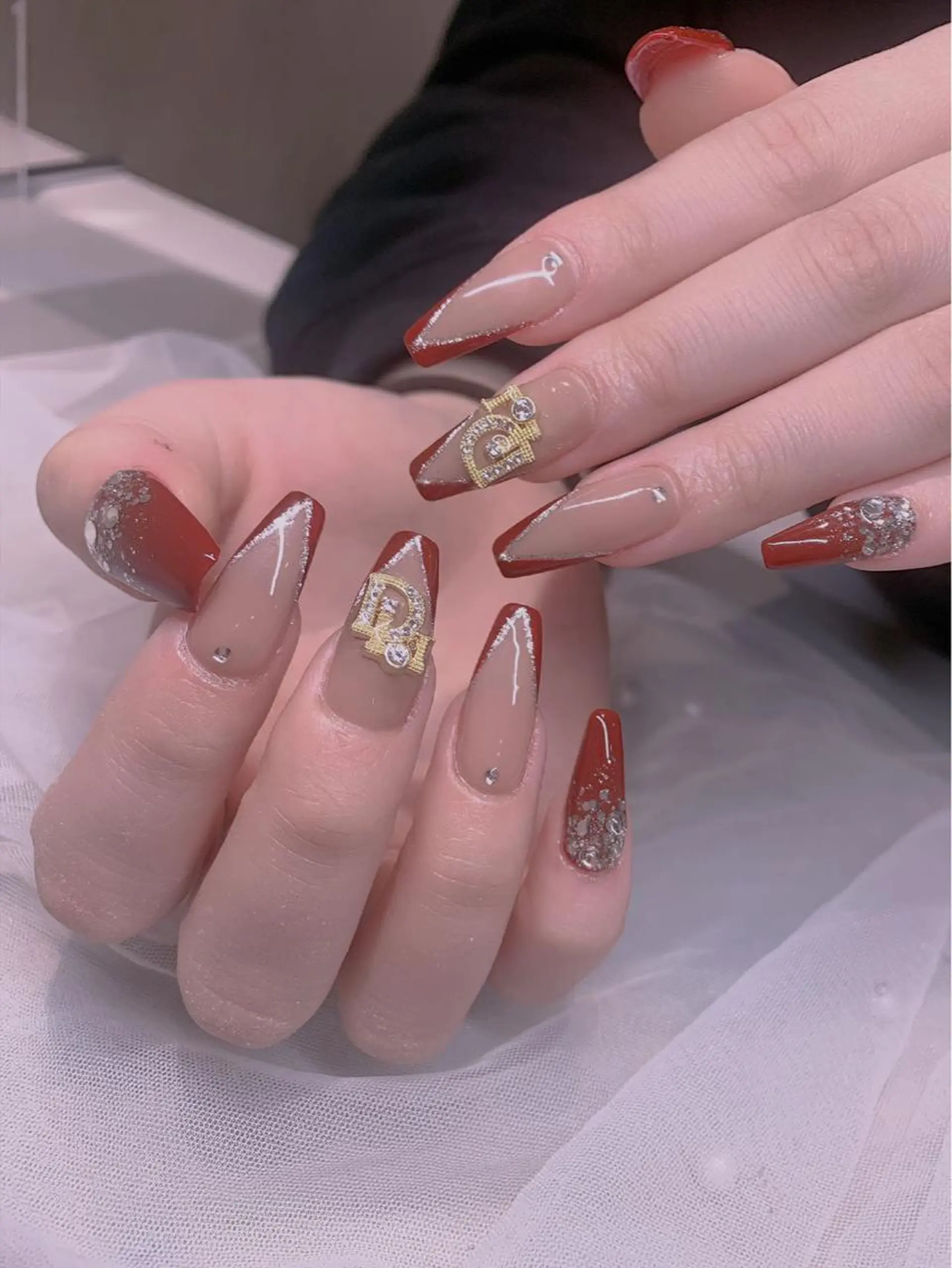 ネイル 長さだし専門店 M2　rikaのネイルデザイン