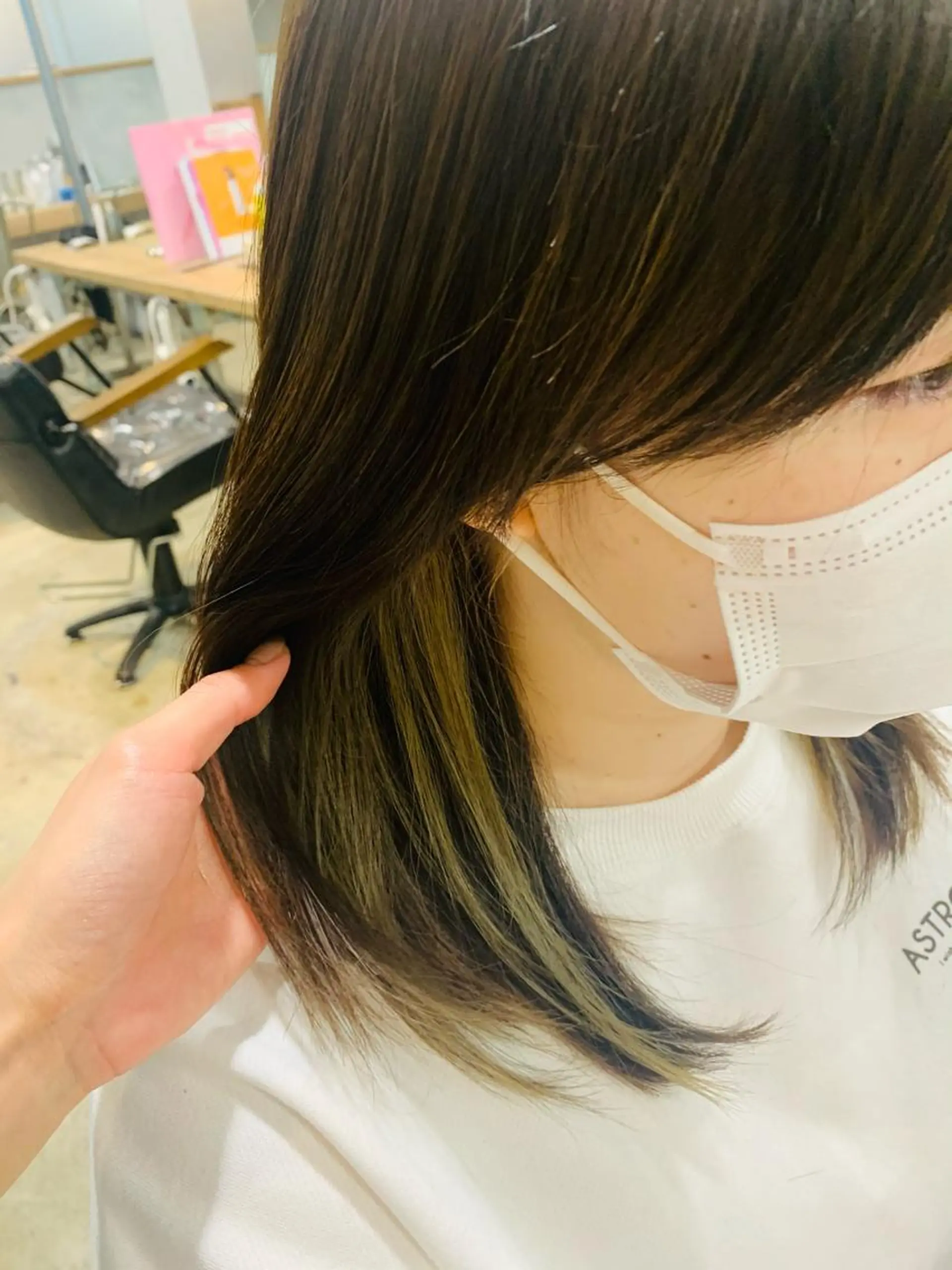 ミディアム カラー ショート🌼パーマ 本間正子のヘアスタイル