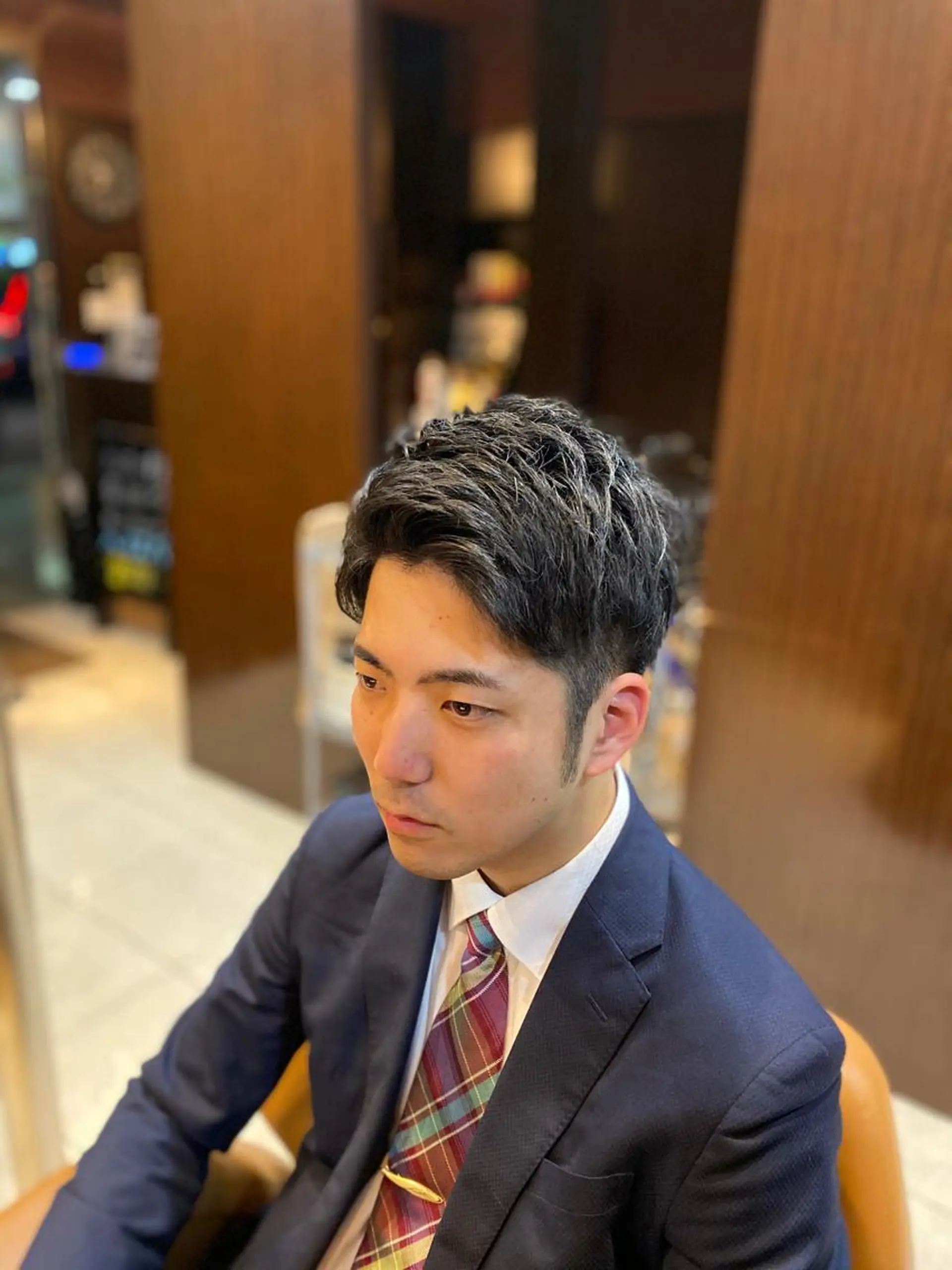 ショート 佐々木 宥人のヘアスタイル