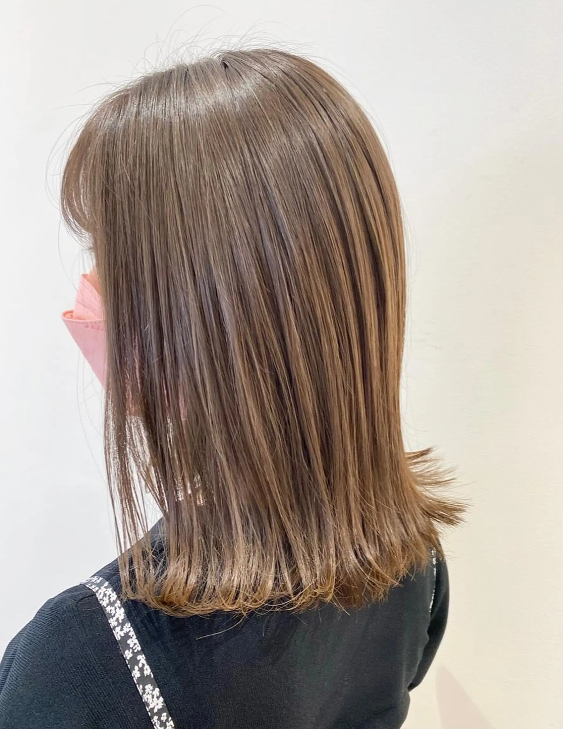 ミディアム カラー ヘアアレンジ 韓国レイヤー🖤🤍 /うえのゆずのヘアスタイル