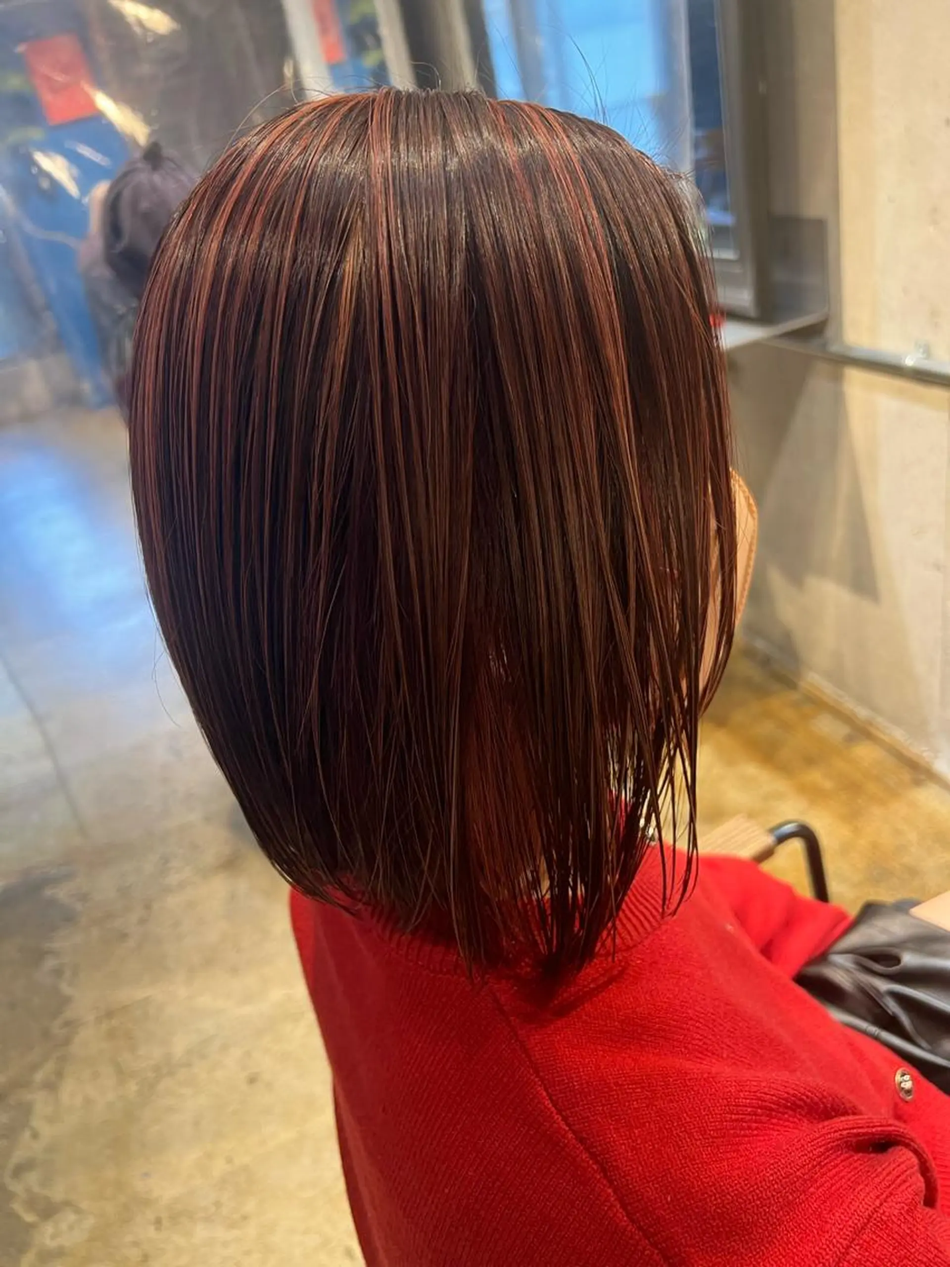 ショート カラー ピンクカラー 吉沢遣人/レイヤー 艶カラー/抜け感のヘアスタイル