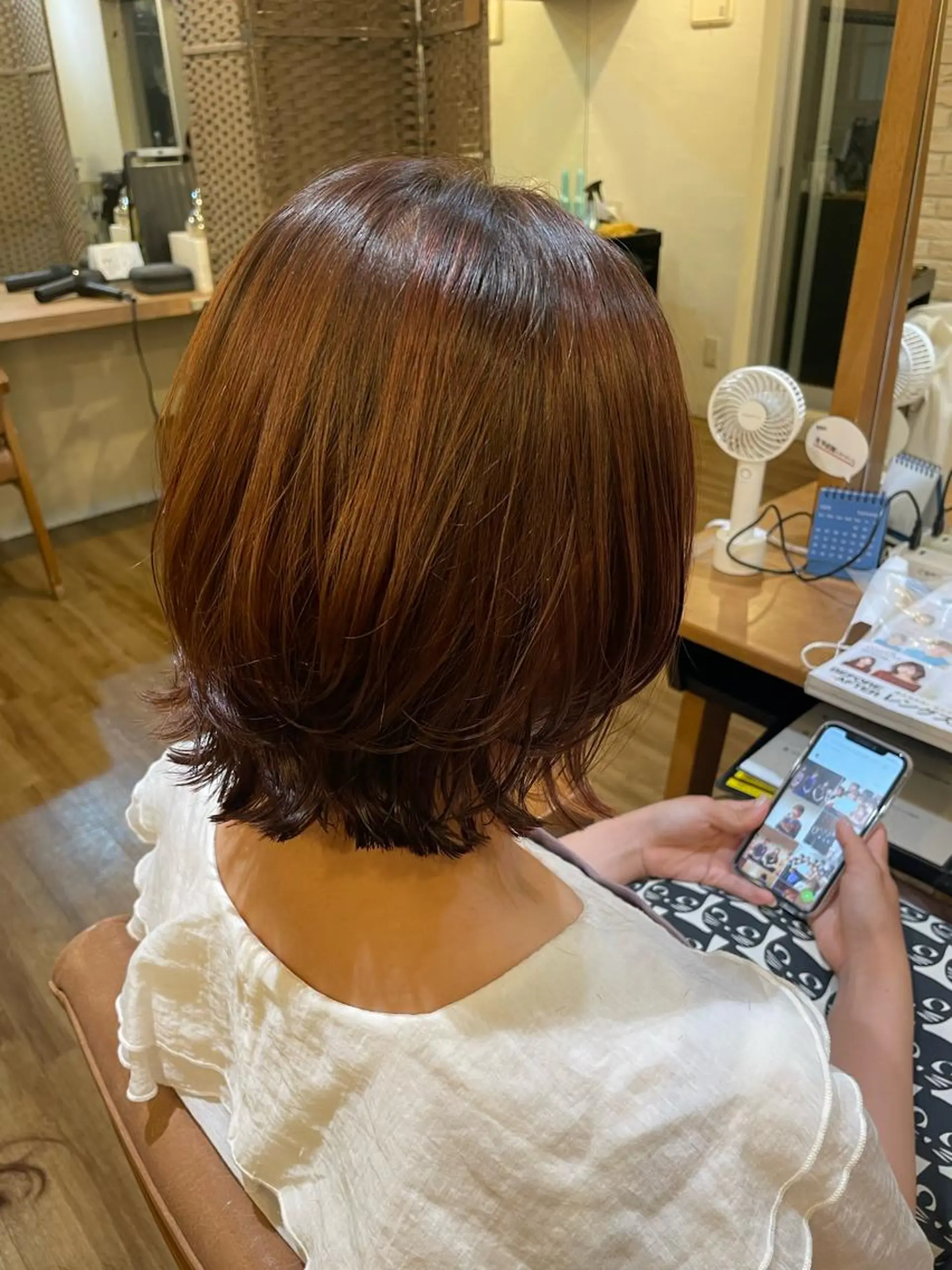 ミディアム 林 花鈴🐇🌸のヘアスタイル