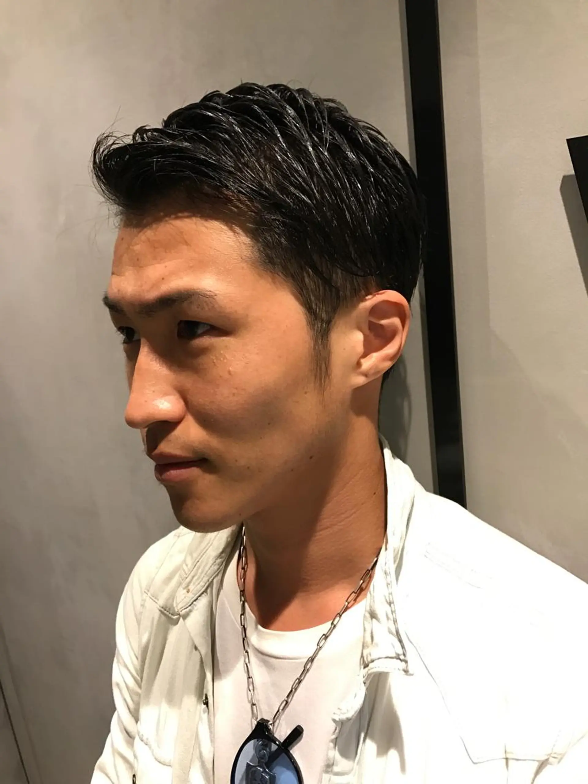 ショート 大月 優汰のヘアスタイル