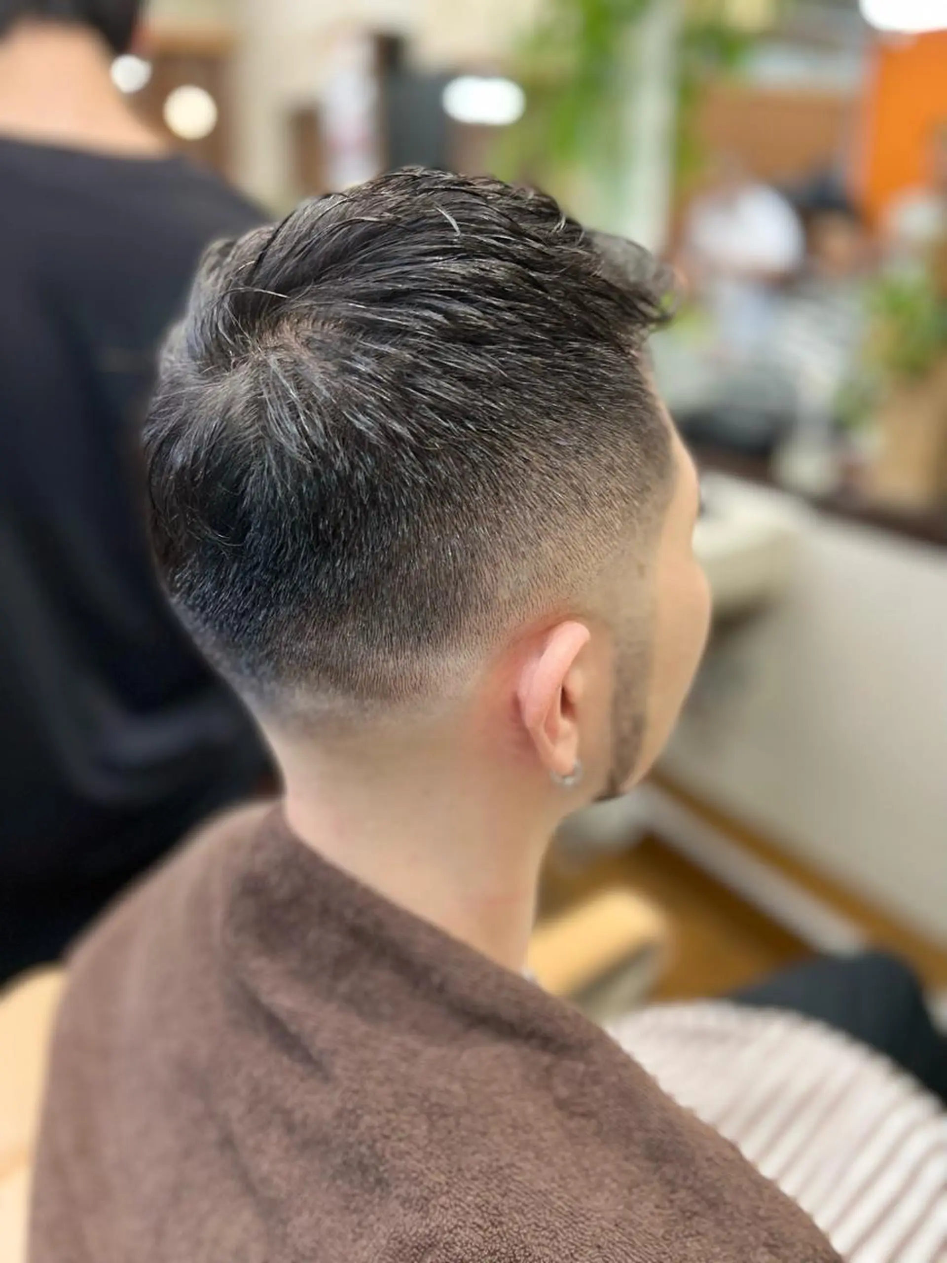 ショート メンズ フェードカット スキンフェード パーマ/フェード/新 宿/アイパー/上田のヘアスタイル