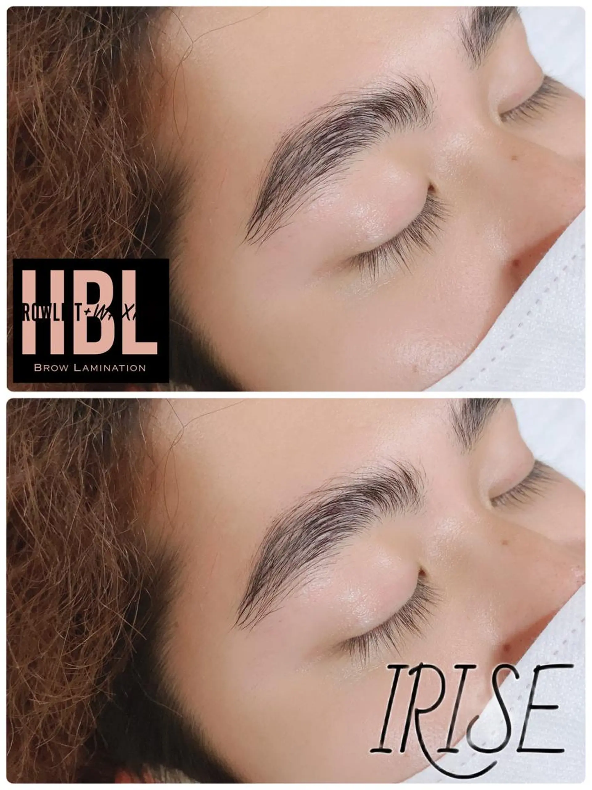 アイブロウ ハリウッドブロウリフト salon de iriseのマツエク・マツパデザイン