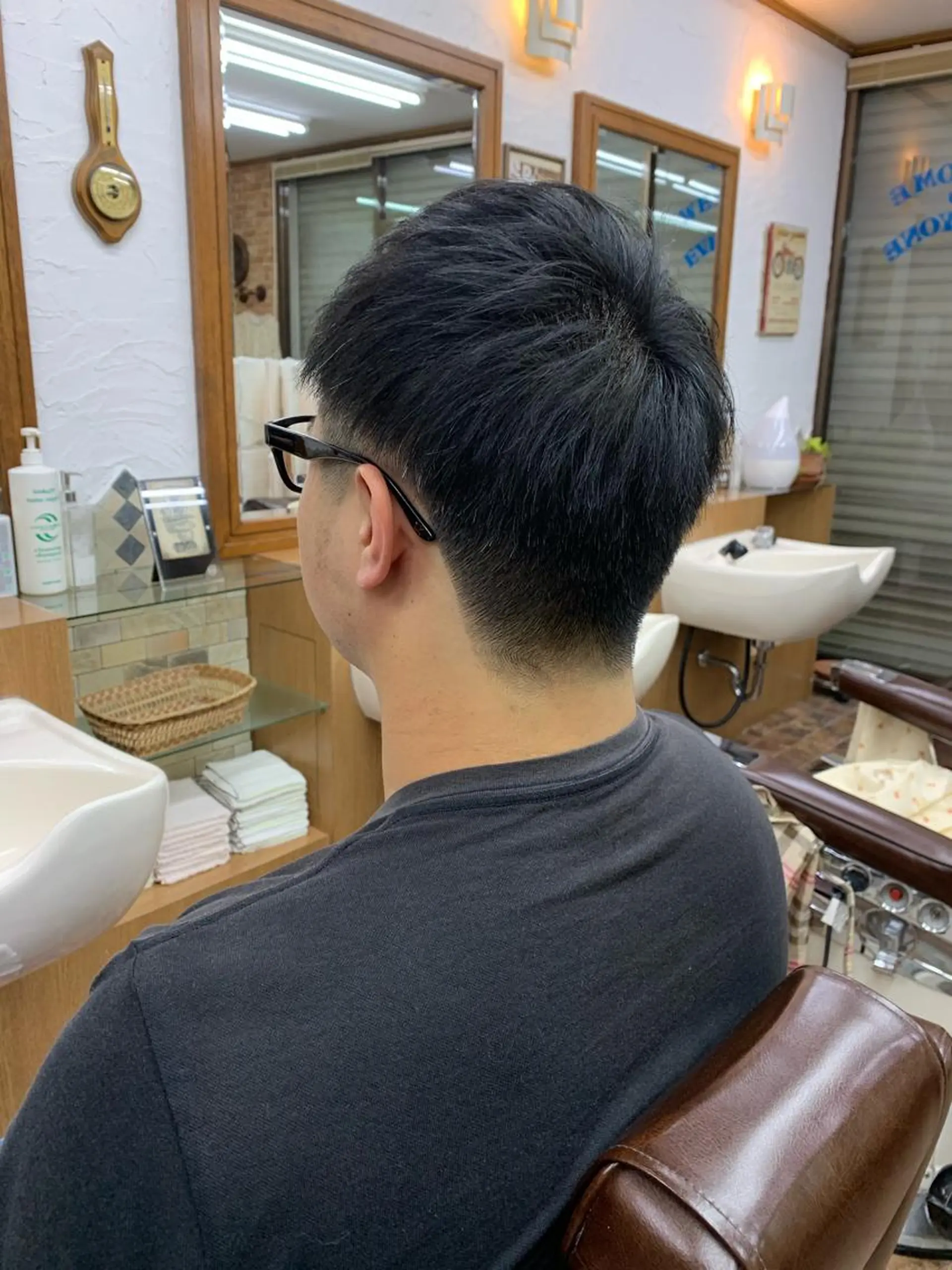 ショート メンズ 羽木 隆徒のヘアスタイル