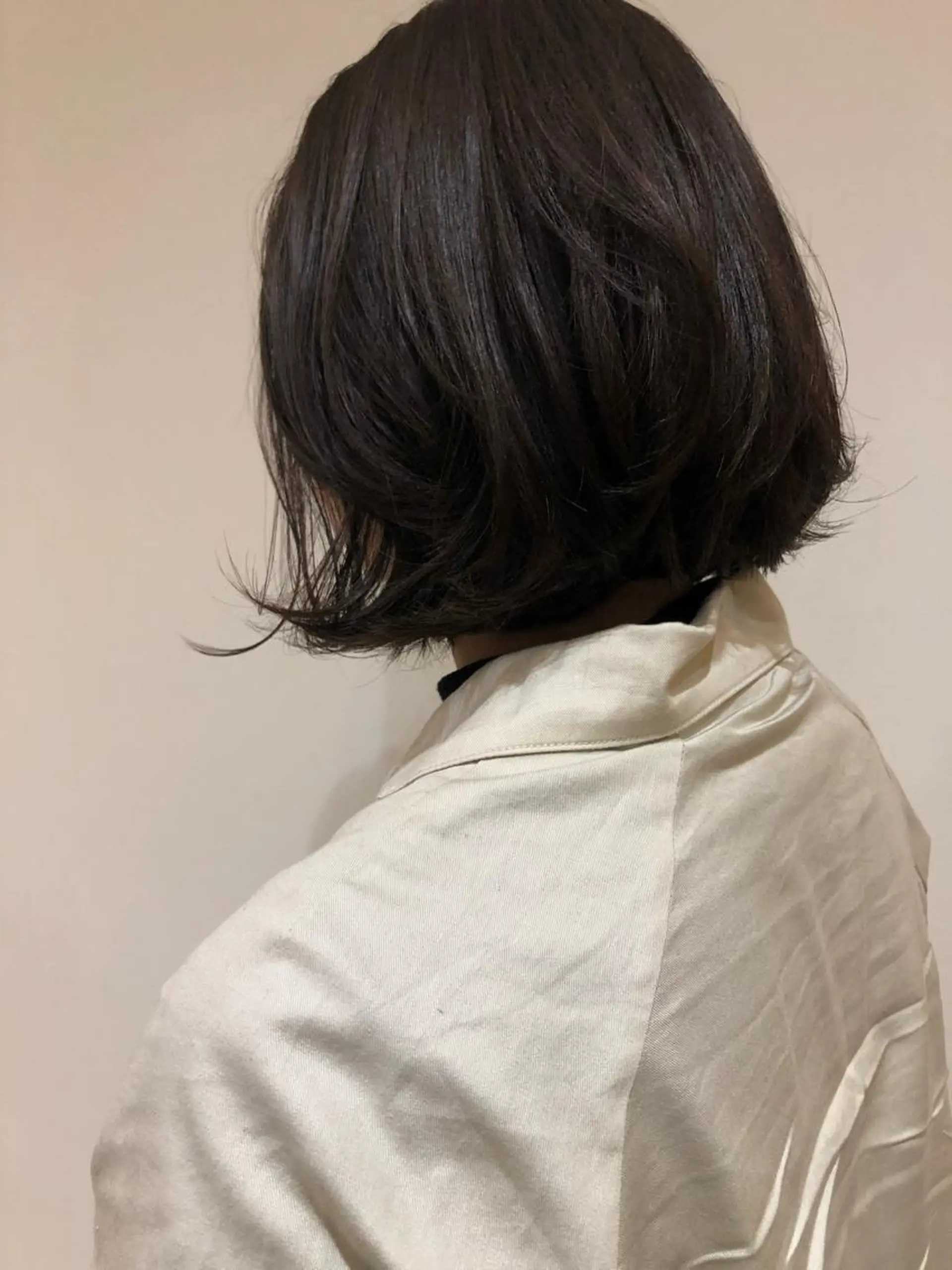 ミディアム カラー パーマ グレージュ ボブ 🌿理想を叶える🌿 似合わせ🌟RISAのヘアスタイル