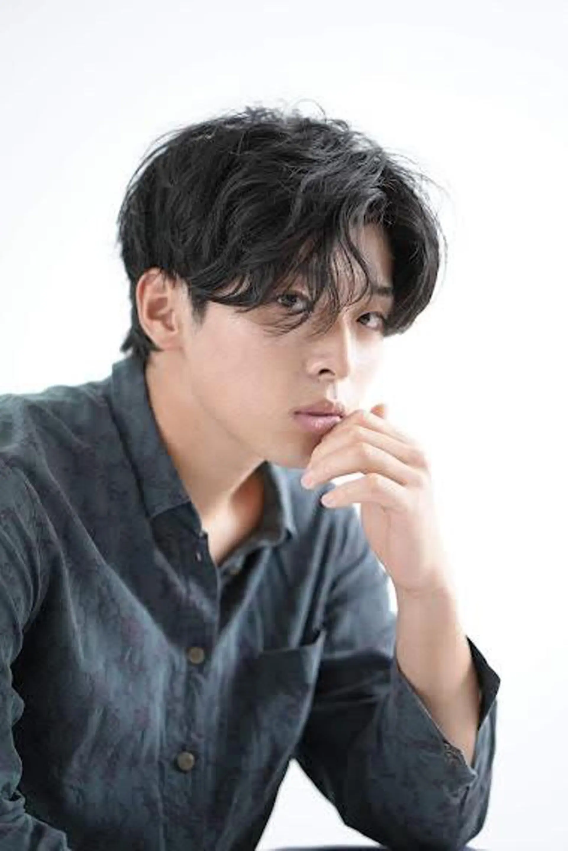 パーマ メンズ カット パーマ 上野湧太 髪質改善/艶カラーのヘアスタイル