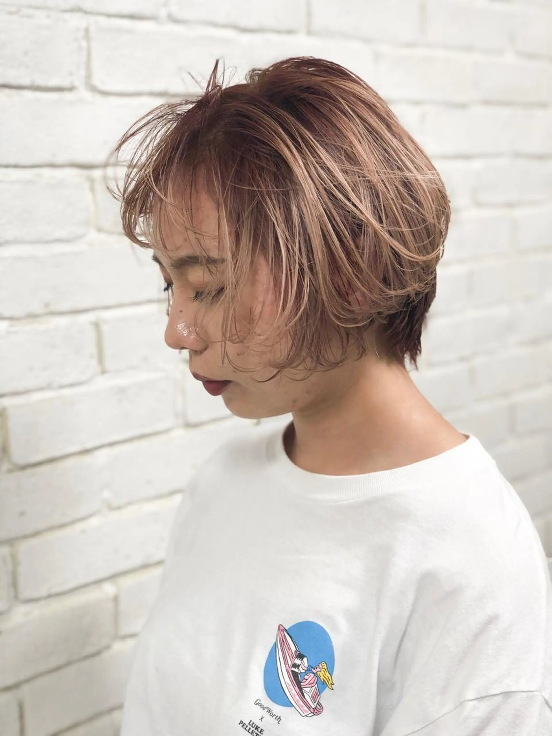 ミディアム カラー welring hair salonのヘアスタイル