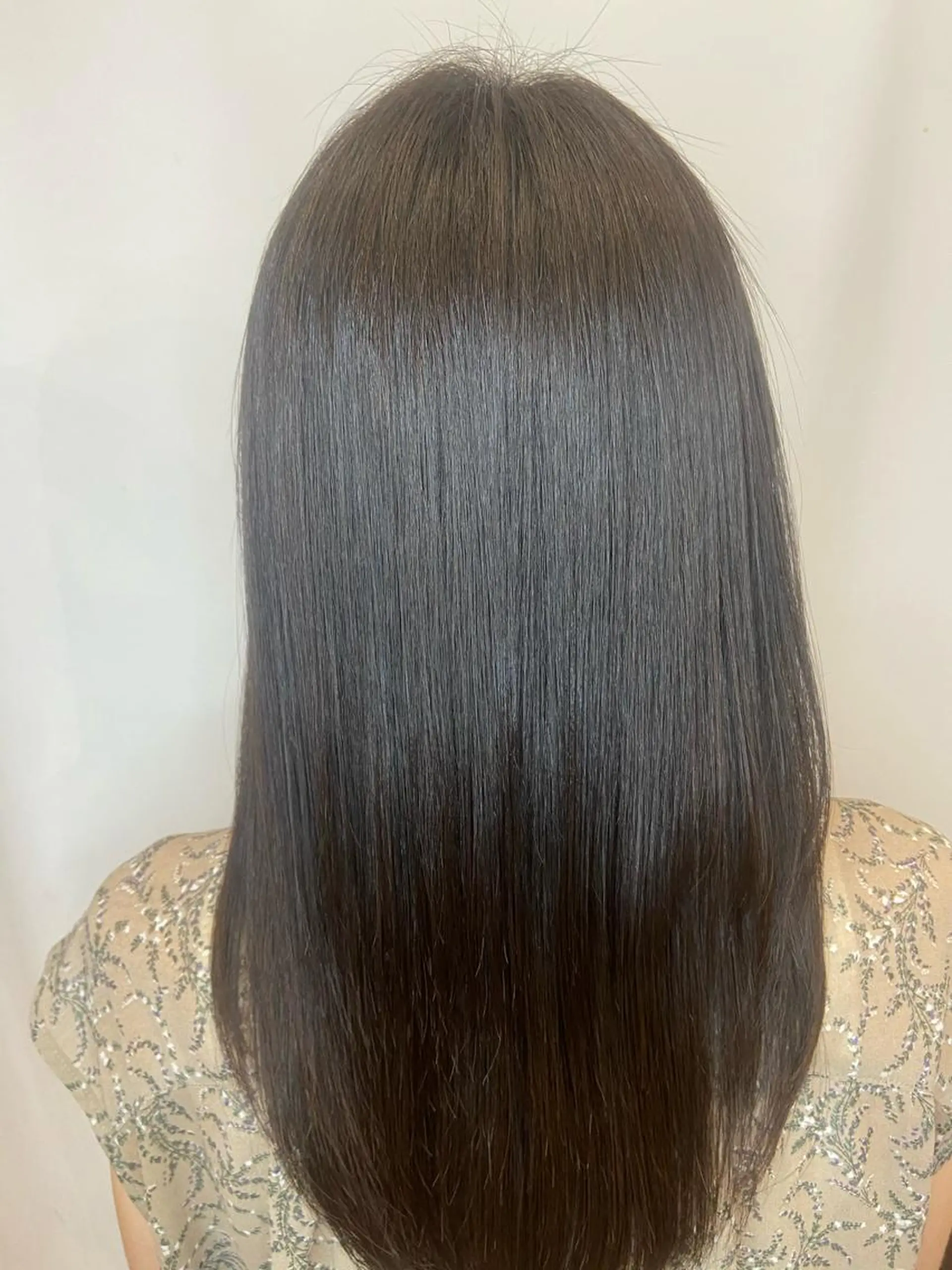 セミロング 🍀失敗しない 縮毛矯正熊谷竜馬🍀のヘアスタイル