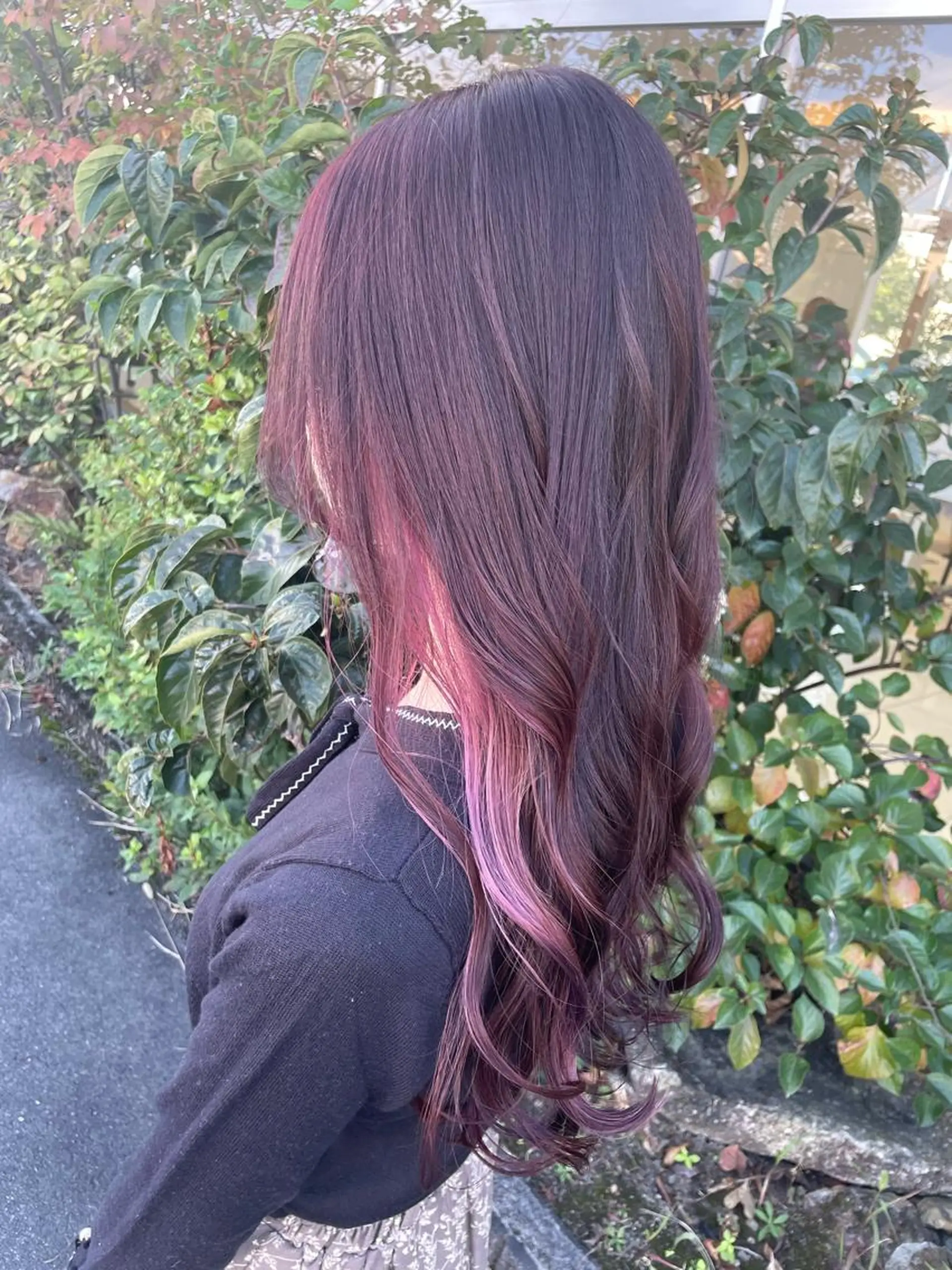 ロング カラー ヘアアレンジ like みやびのヘアスタイル