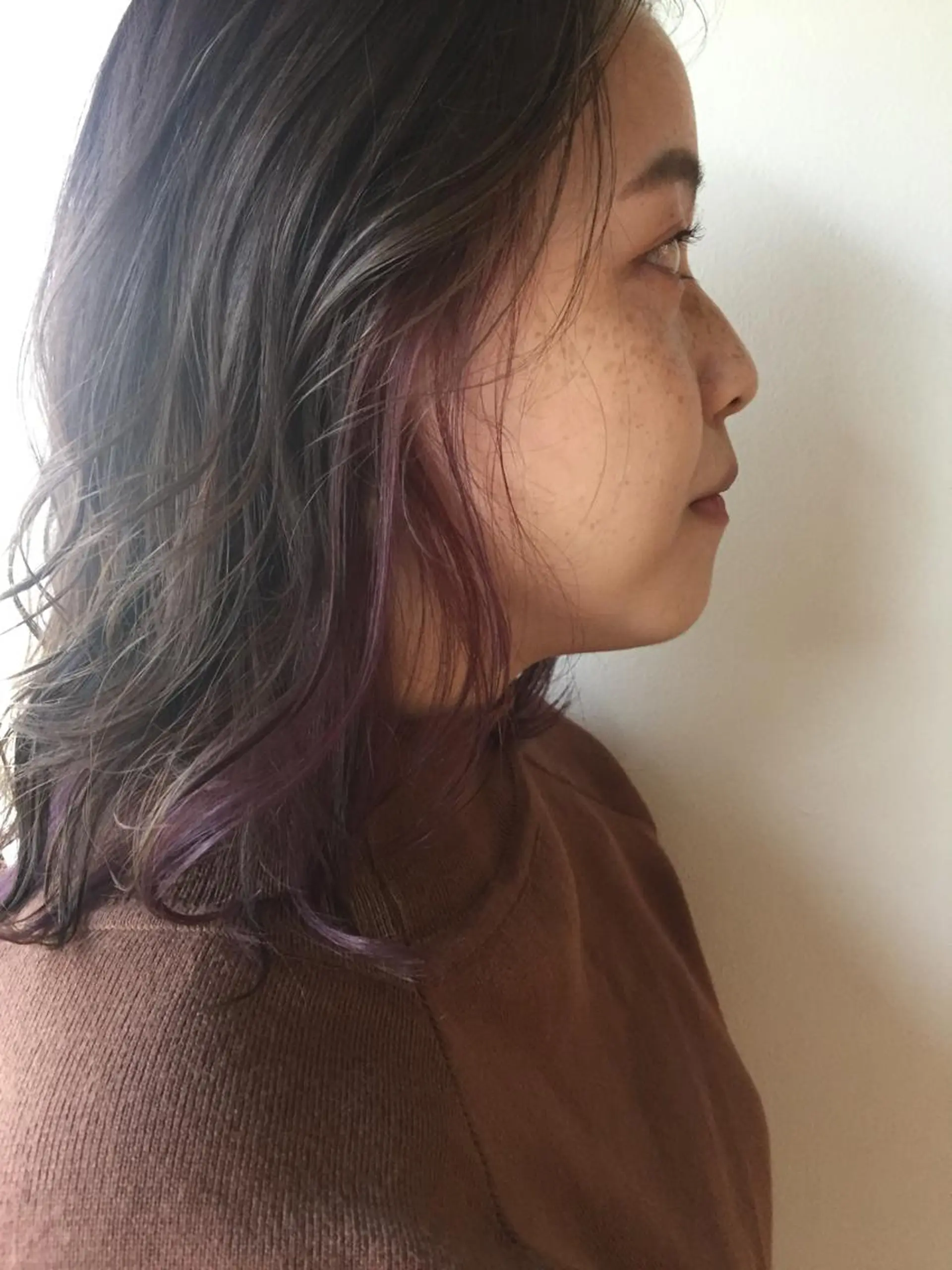 ミディアム カラー ヘアカラー トリートメント ヘアセット 💘透明感カラー💘 沖本 将宏のヘアスタイル