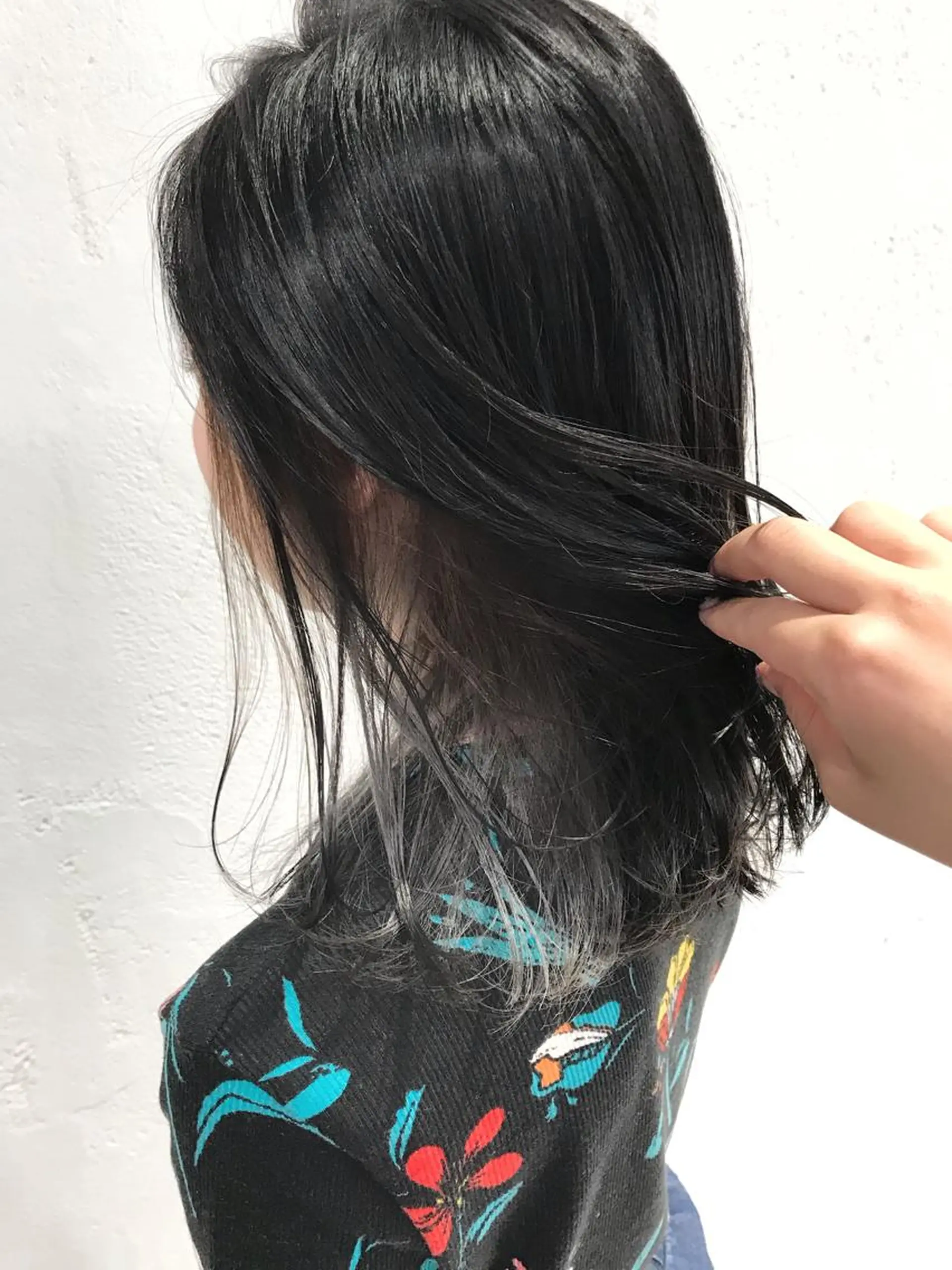 ミディアム カラー 韓国ヘア🇰🇷/ レイヤーカット✂︎のヘアスタイル
