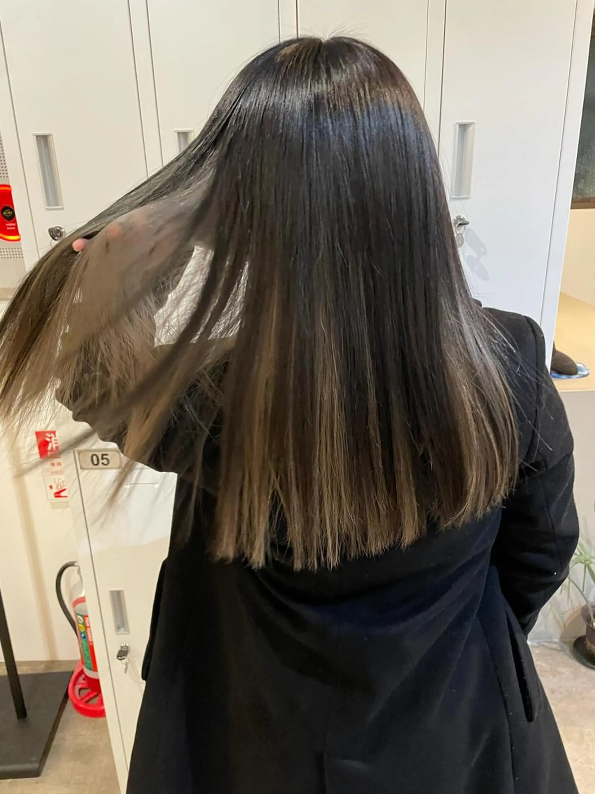 ロング カラー シルバー トリートメント ヘアカラー トリートメント 中目黒🌼 🌼ハナのヘアスタイル