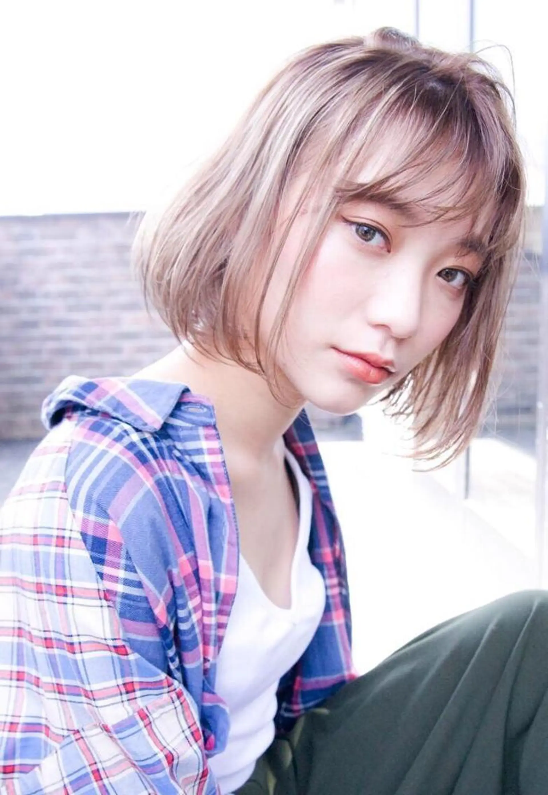 ショート カラー 艶髪/レイヤーカット /髪質改善/清水のヘアスタイル