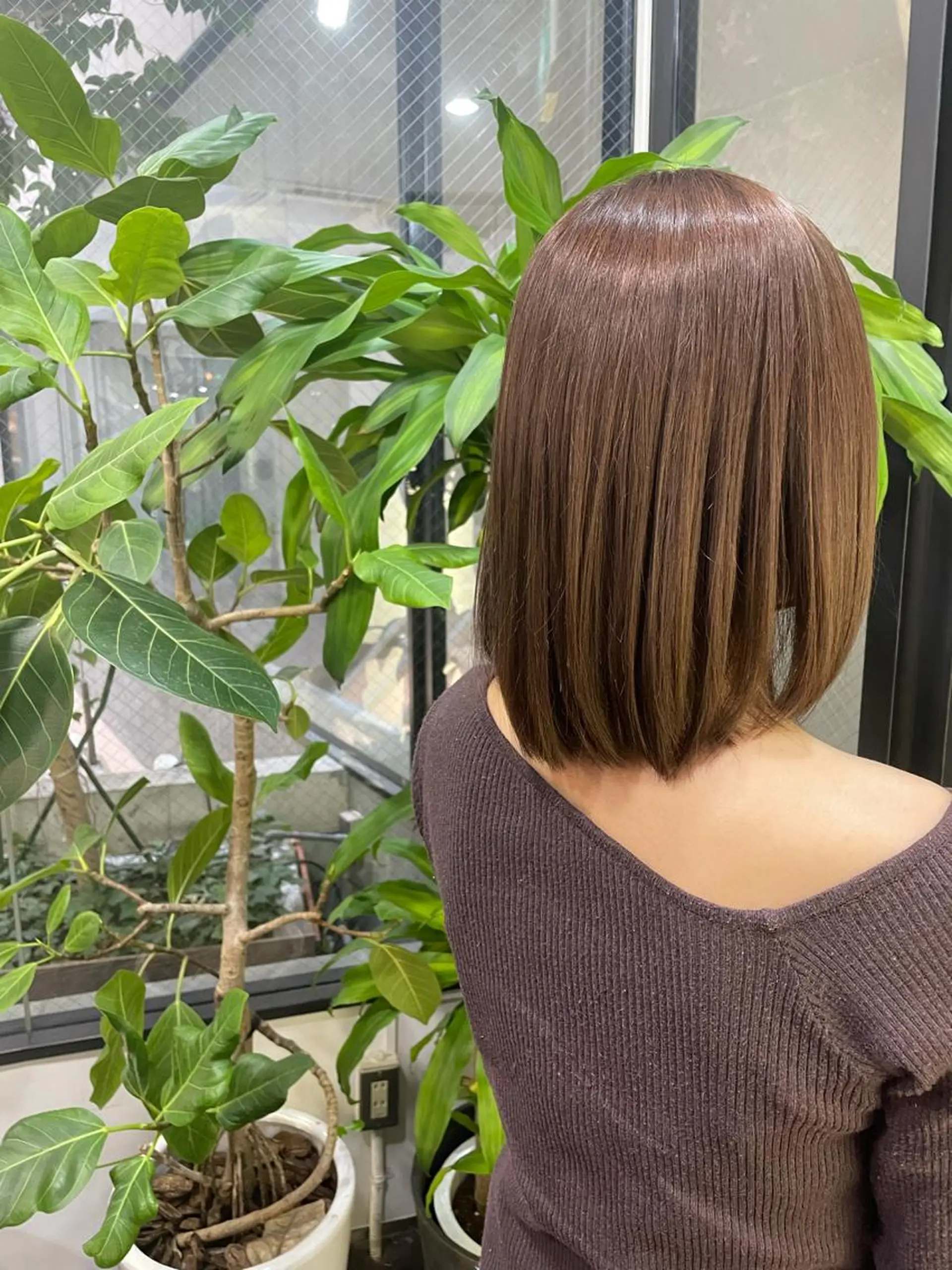 ミディアム クスカワ ノリエのヘアスタイル