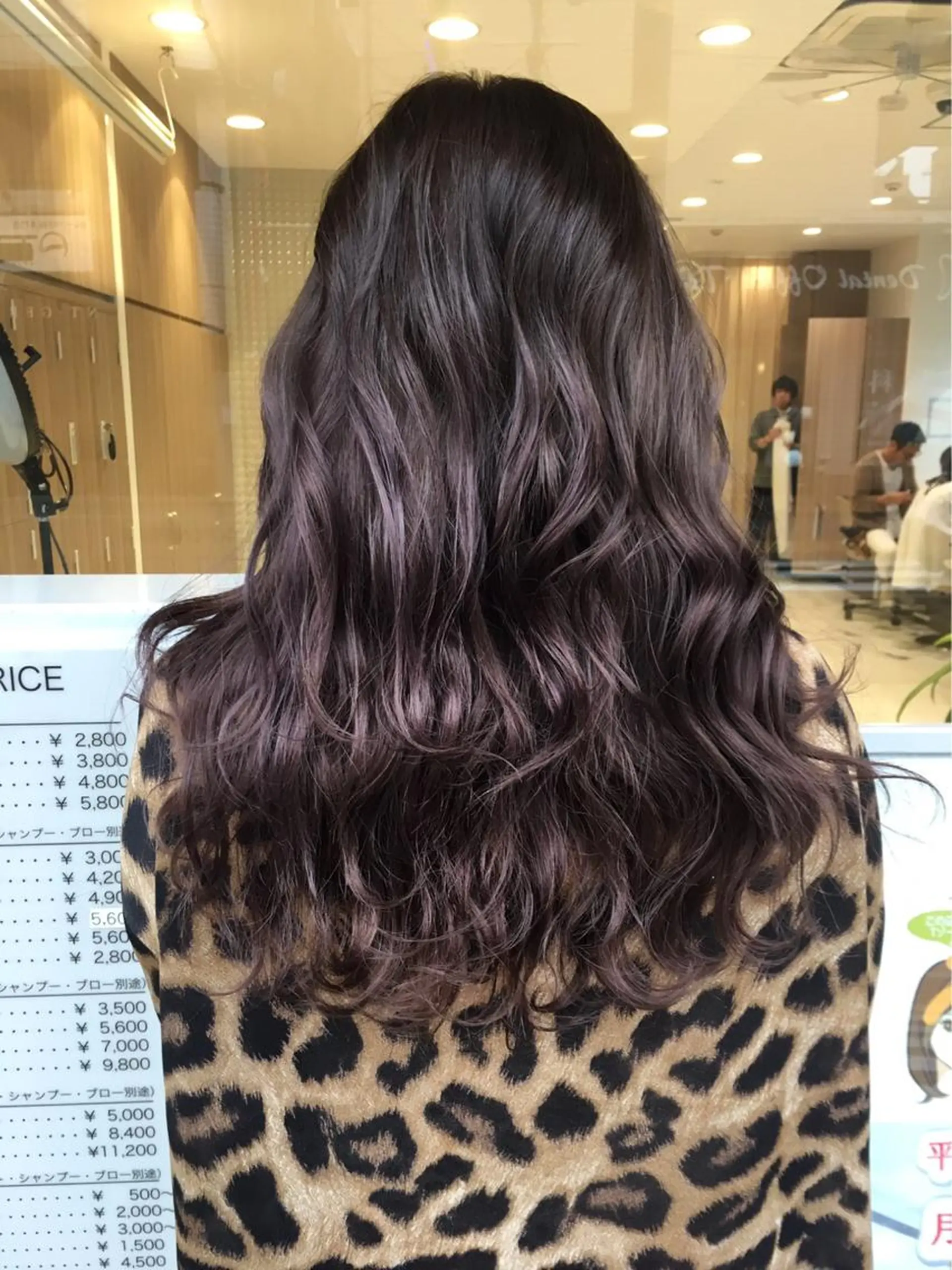 ロング カラー ヘアアレンジ グラデーションカラー パープルカラー メンズパーマ特化/ メッシュ/薫/店長のヘアスタイル