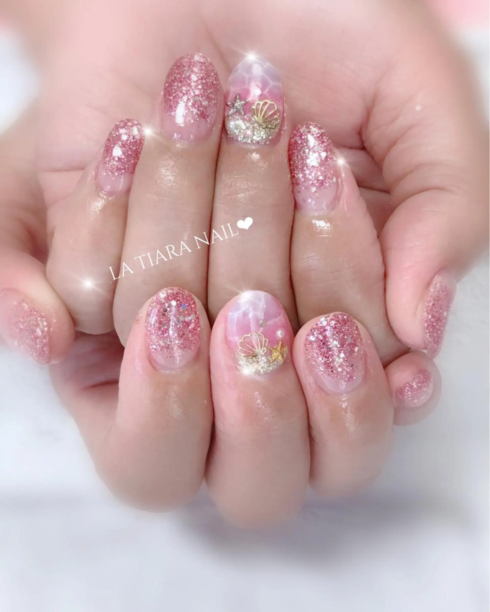 ネイル ハンドネイル Blue bird  nailのネイルデザイン