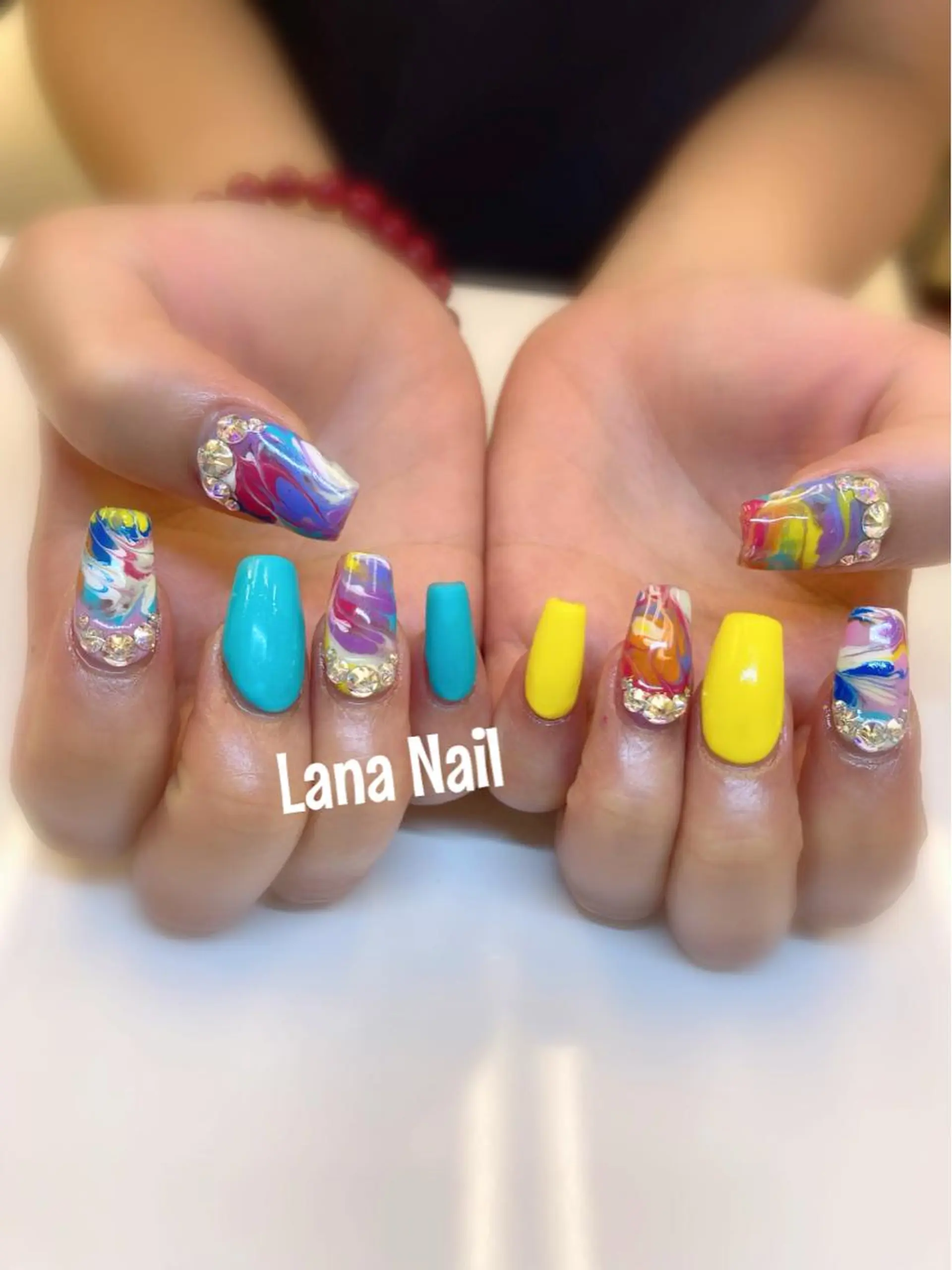 ネイル スカルプネイル Lana Nailのネイルデザイン