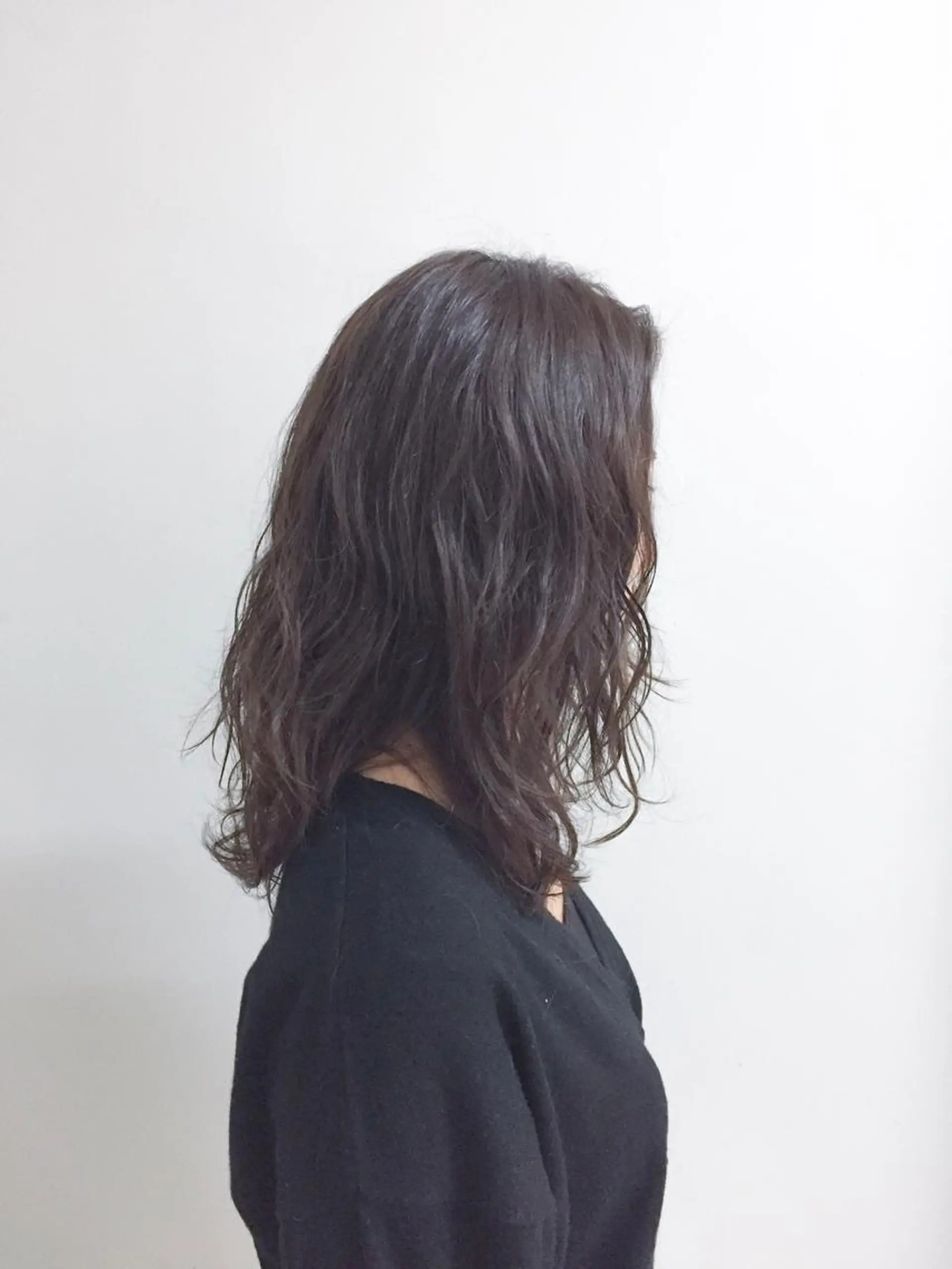 ロング パーマ デジタルパーマ un所属・un 溝の口 伊豆本のマツエク・マツパデザイン