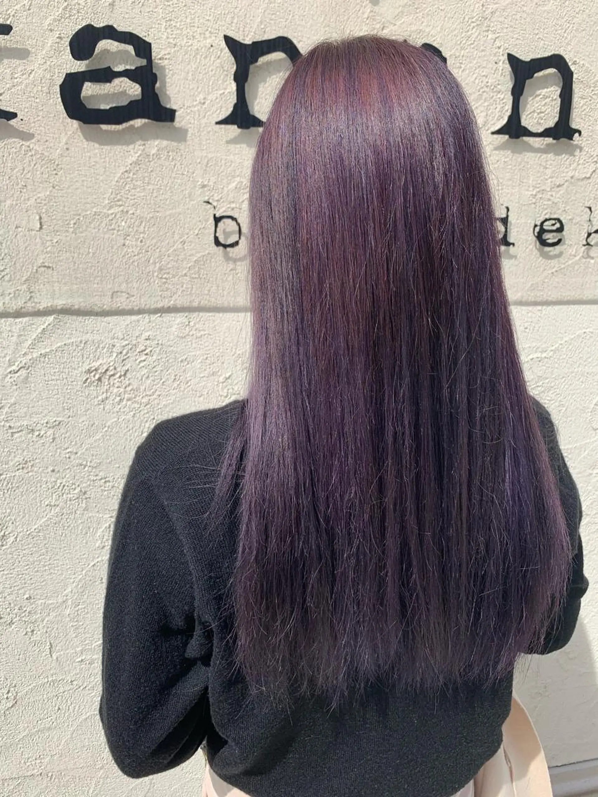 ロング カラー ヘアカラー トリートメント ヘアセット 髪質改善色素改善特化 keiのヘアスタイル