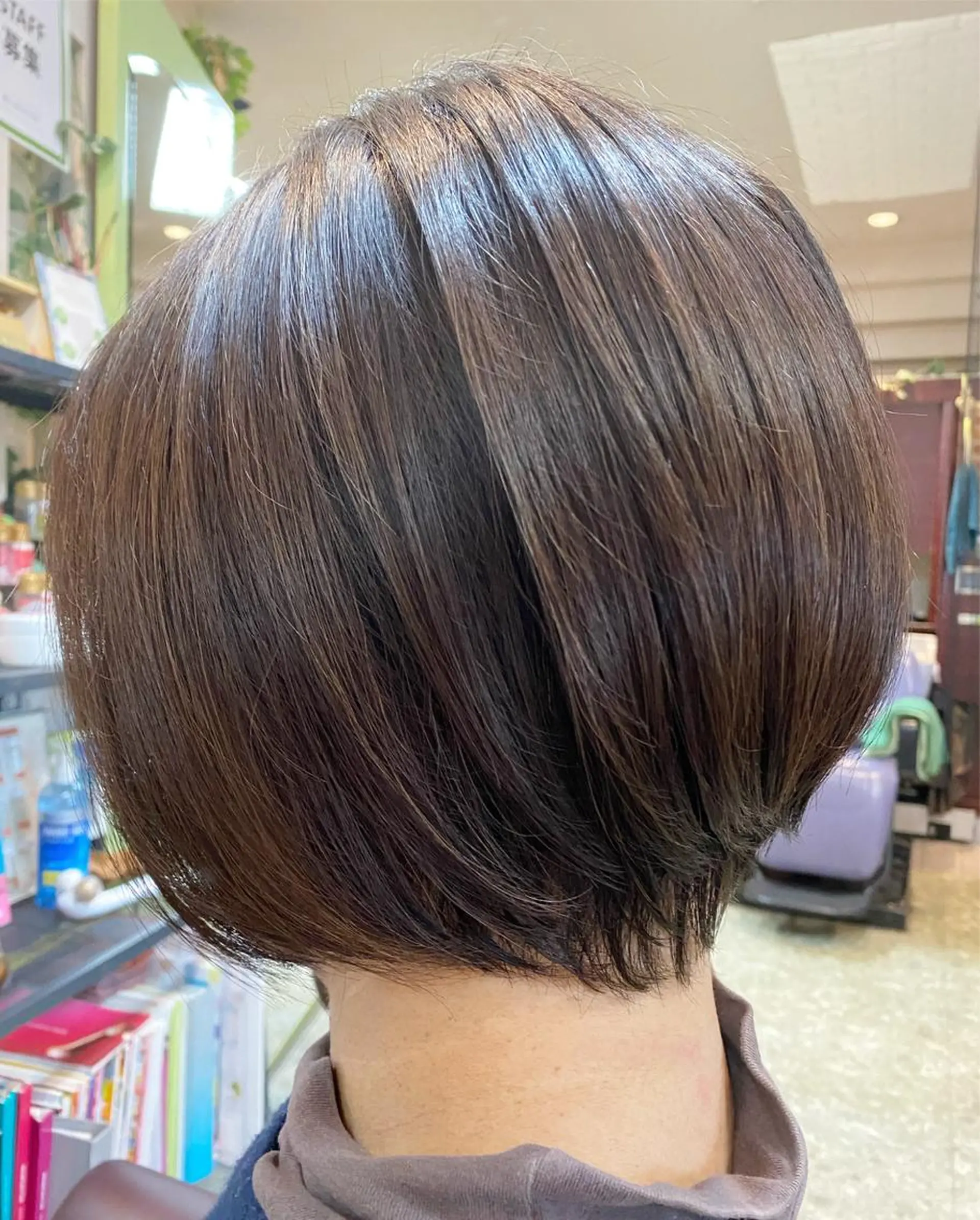 ショート カラー ショートヘア カット トリートメント 松 下のヘアスタイル