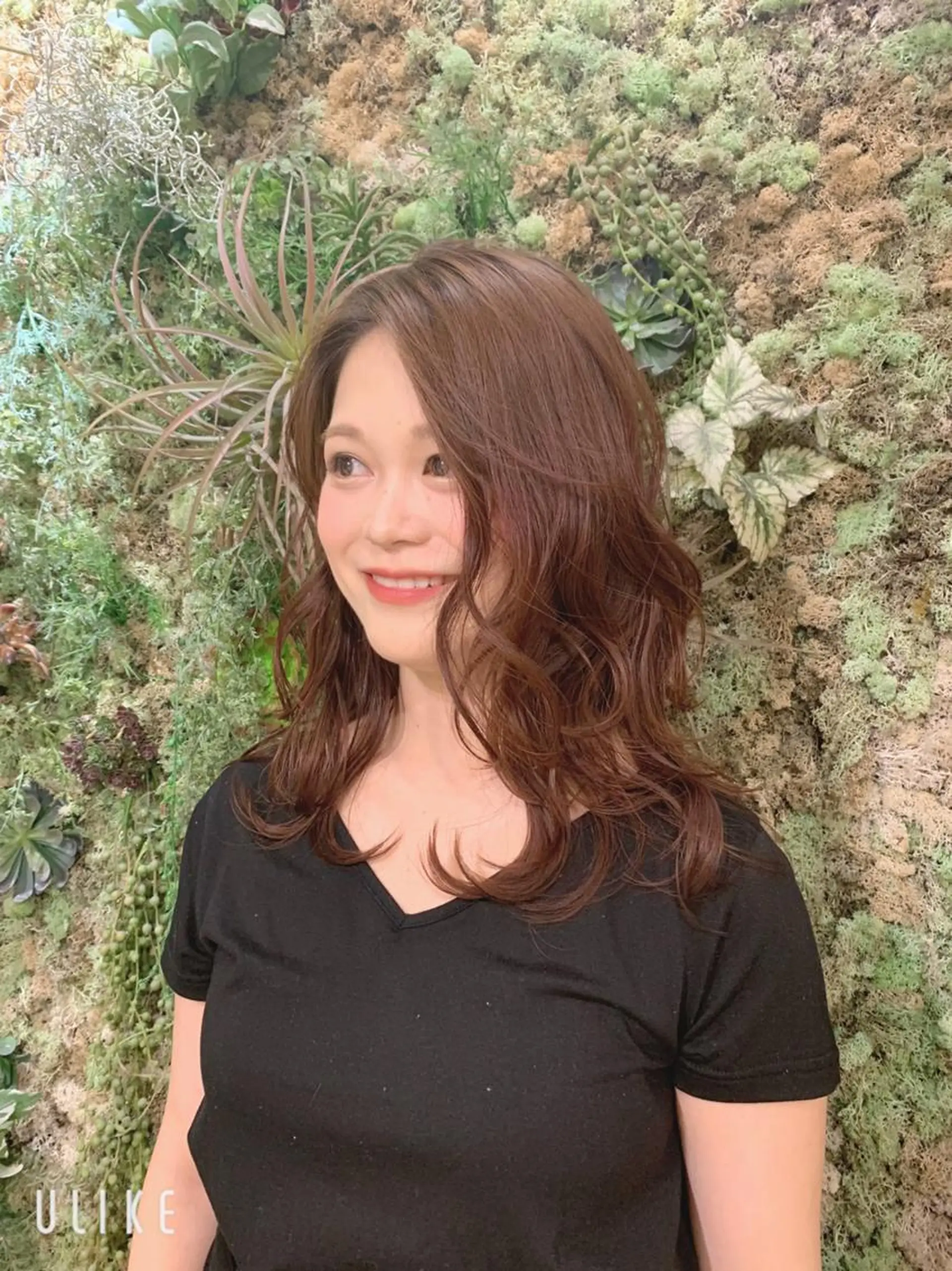 セミロング カット ヘアカラー トリートメント ヘッドスパ 支持率No.1💖 オチアイのヘアスタイル