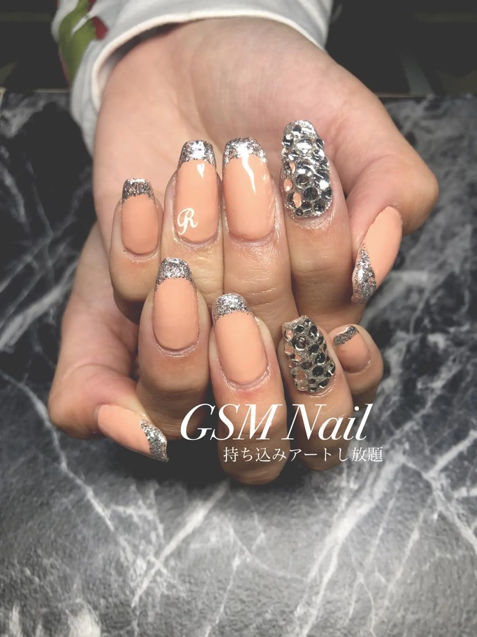 ネイル アートネイル 持ち込み nail salon GSMのネイルデザイン