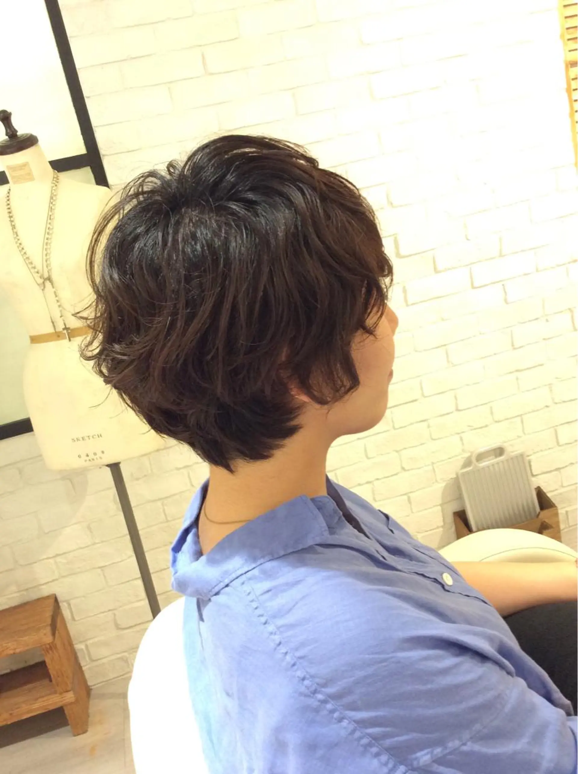 ショート パーマ 金子 富士のヘアスタイル