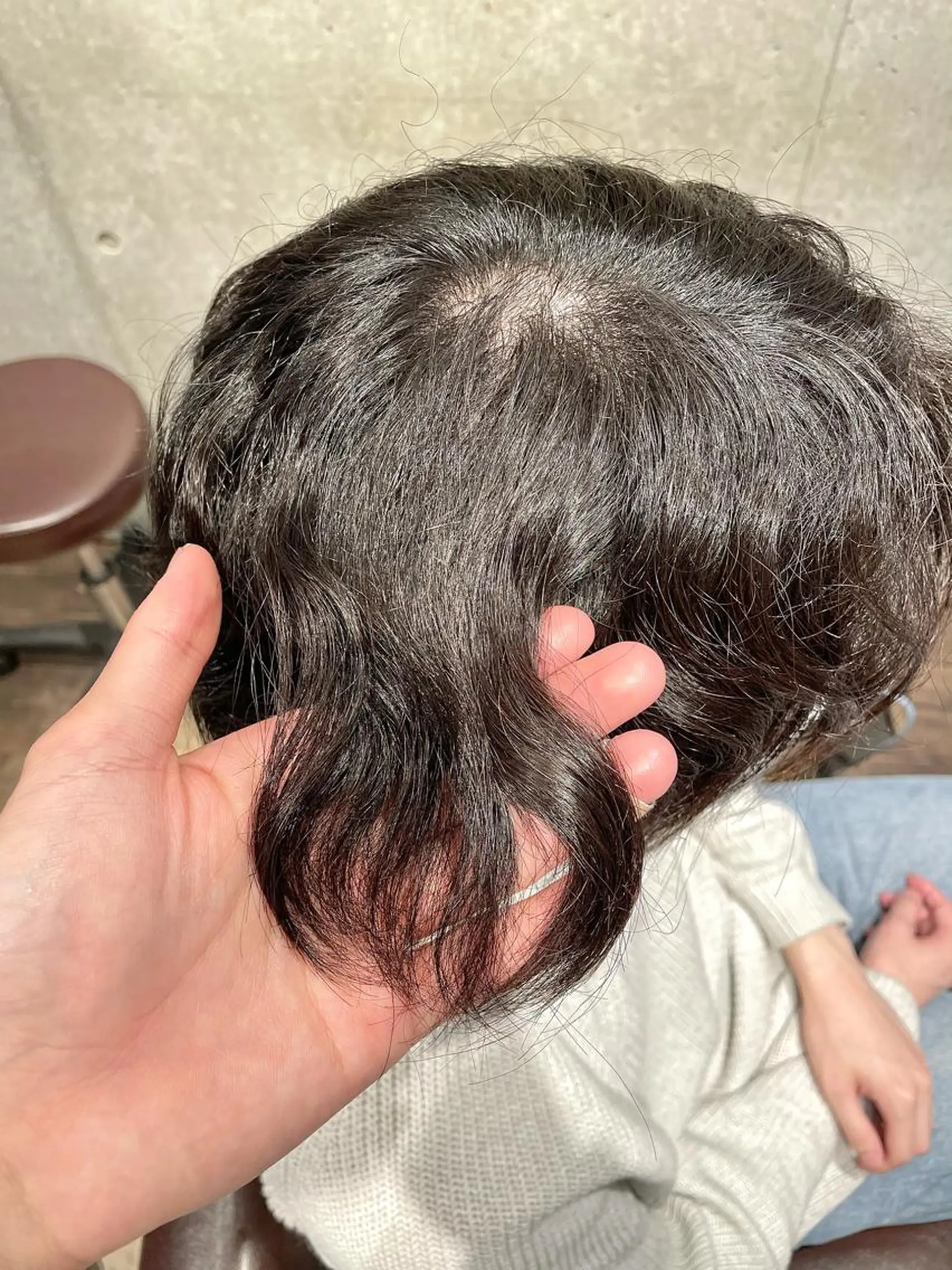 カラー メンズ ベージュカラー HIKARI メンズ満足度No.1のヘアスタイル