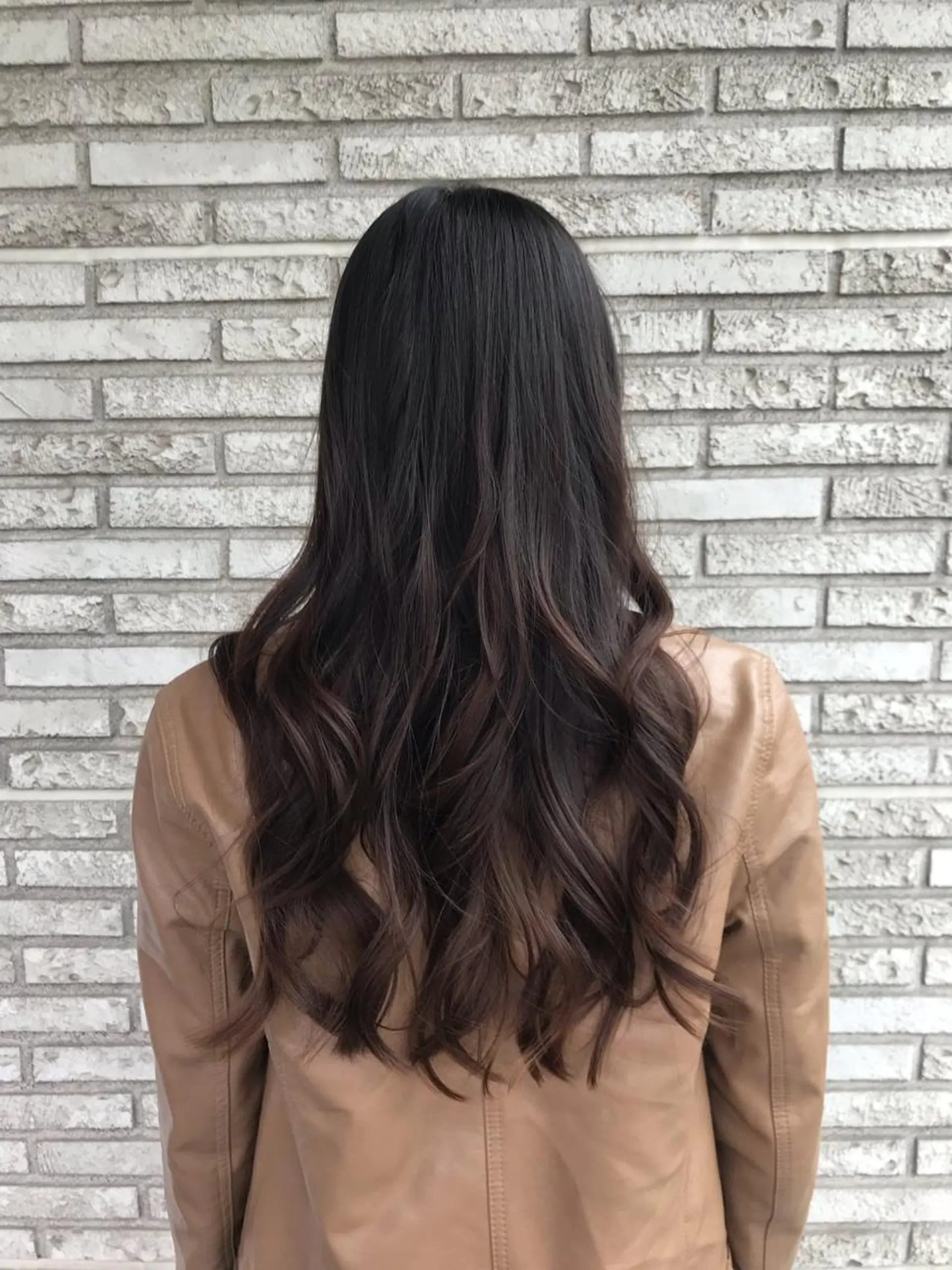 ロング カラー 大石 さやかのヘアスタイル