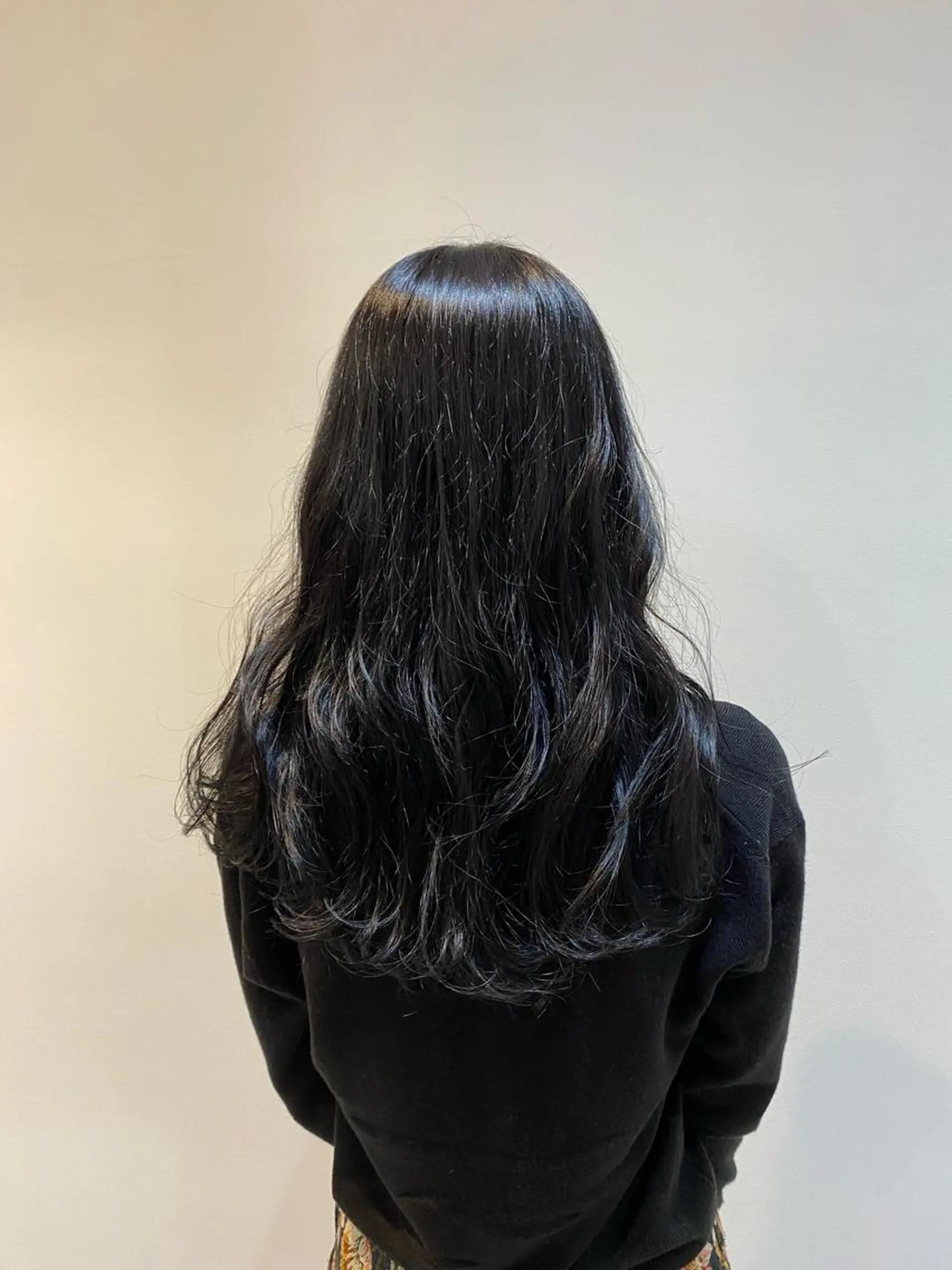 ロング カラー パーマ カット パーマ トリートメント 大人かわいい×艶髪 🤍塩川のヘアスタイル