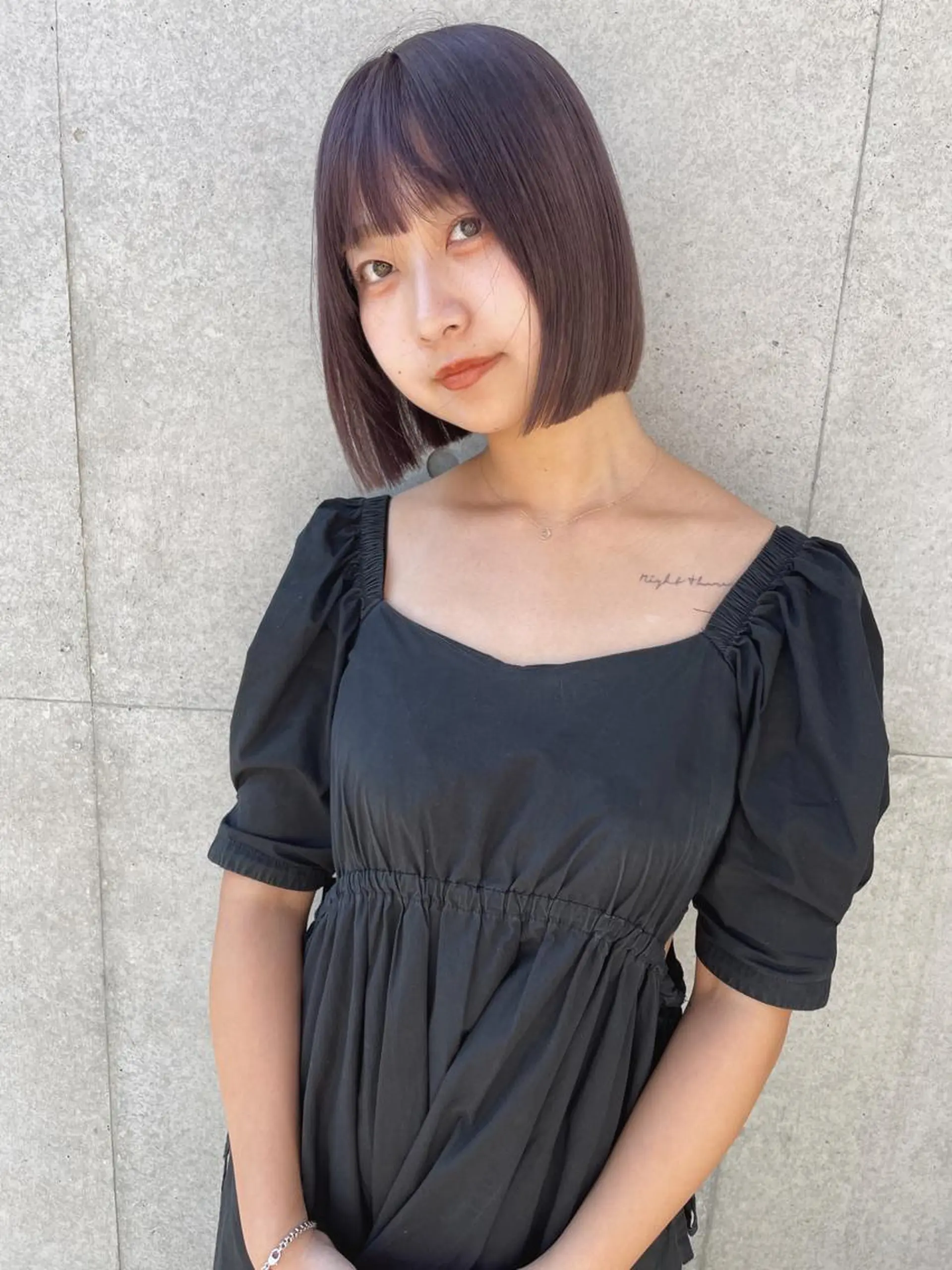 ショート カラー ボブ カット ヘアカラー トリートメント センスをお届けします 大谷将生infpのヘアスタイル