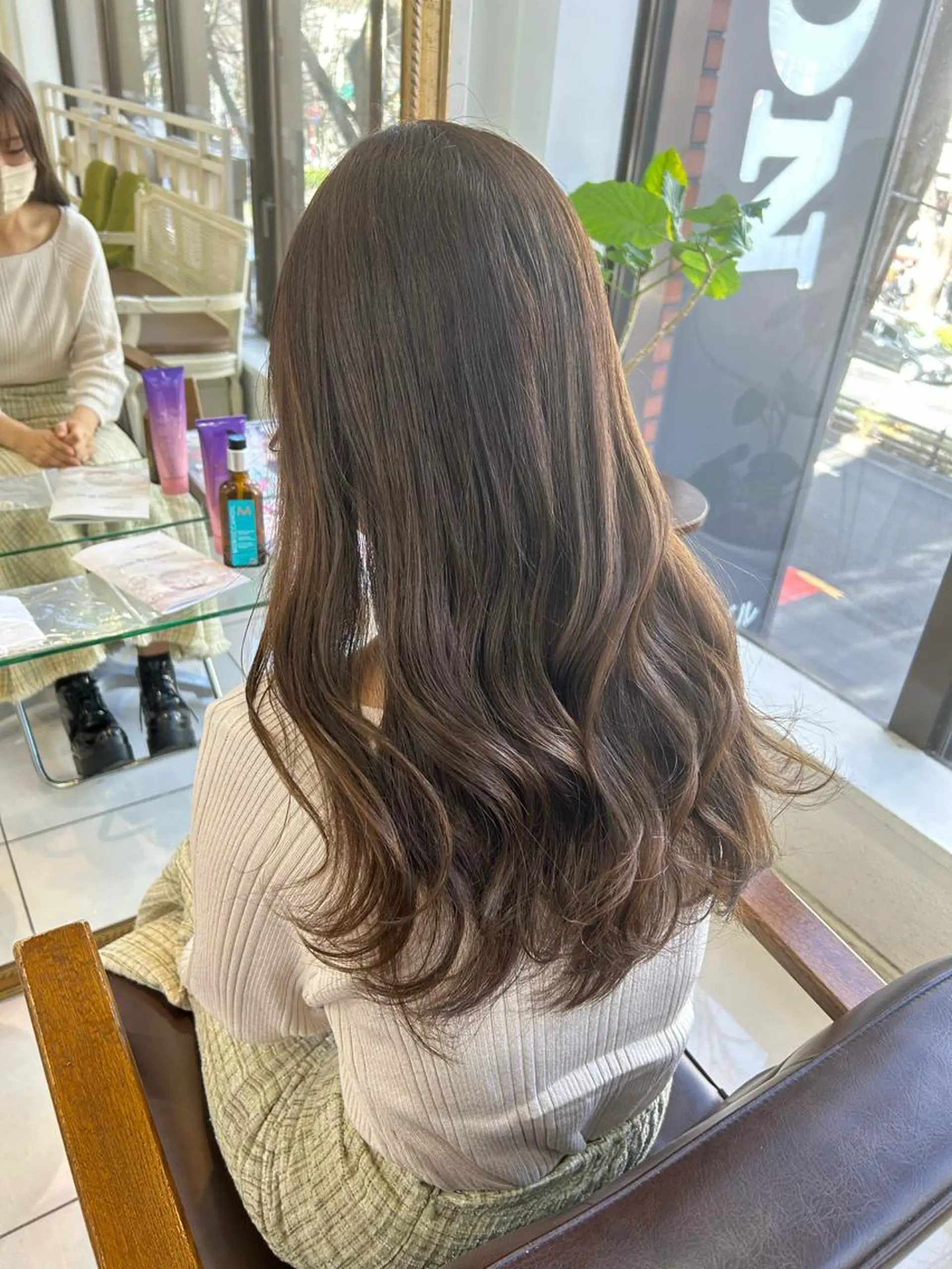 ロング カラー 透明感カラー 古山 結季🌙🖤のヘアスタイル